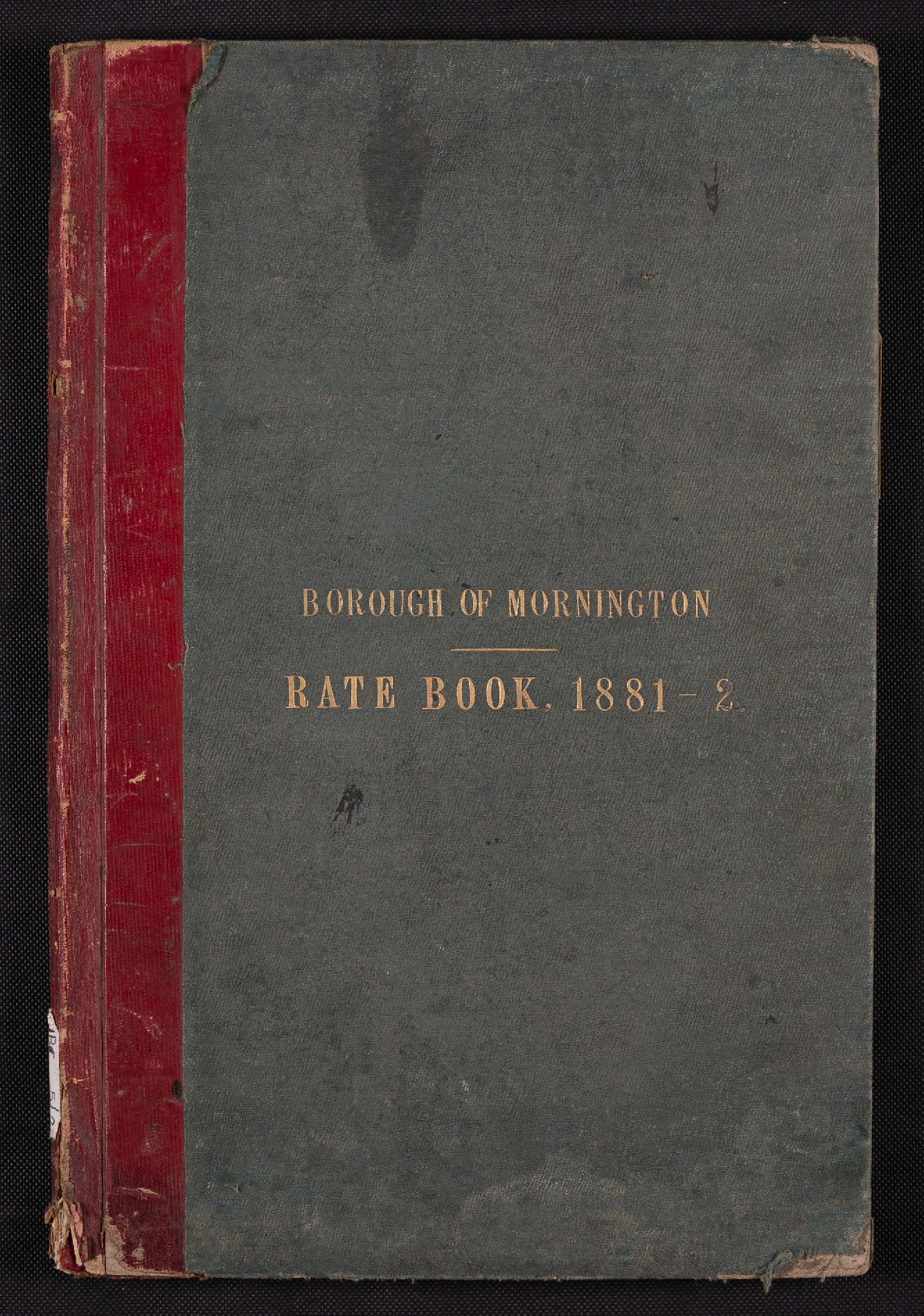 Mornington Borough Council Rate Book