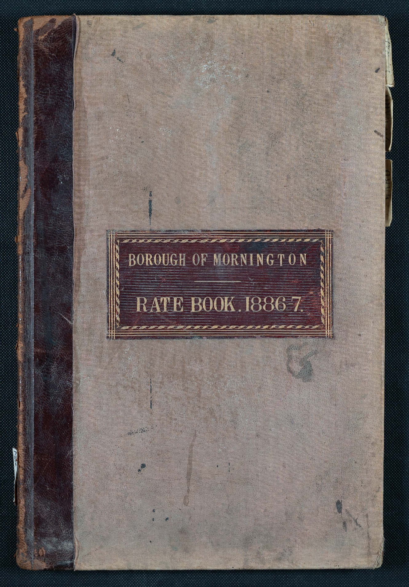 Mornington Borough Council Rate Book