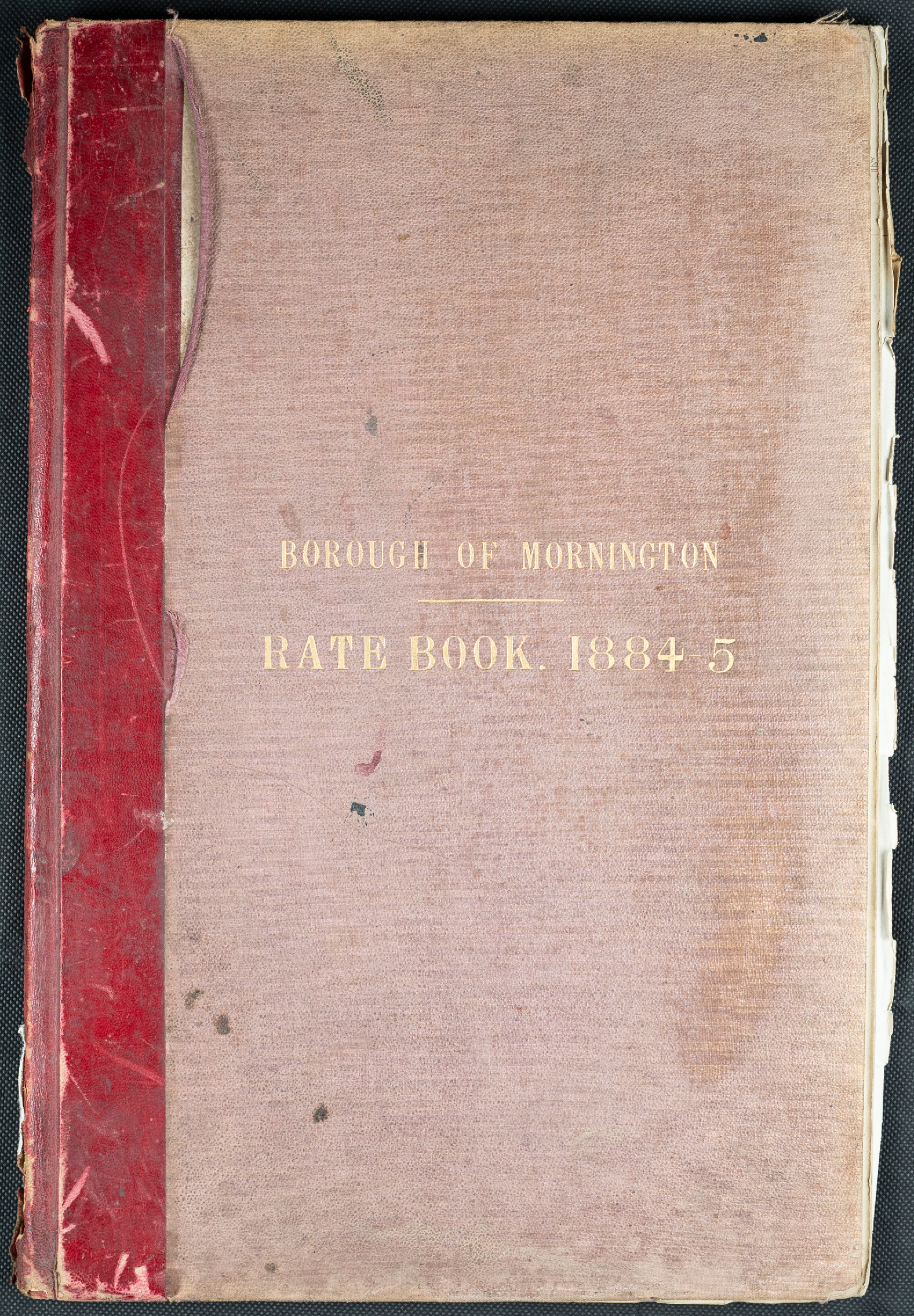 Mornington Borough Council Rate Book