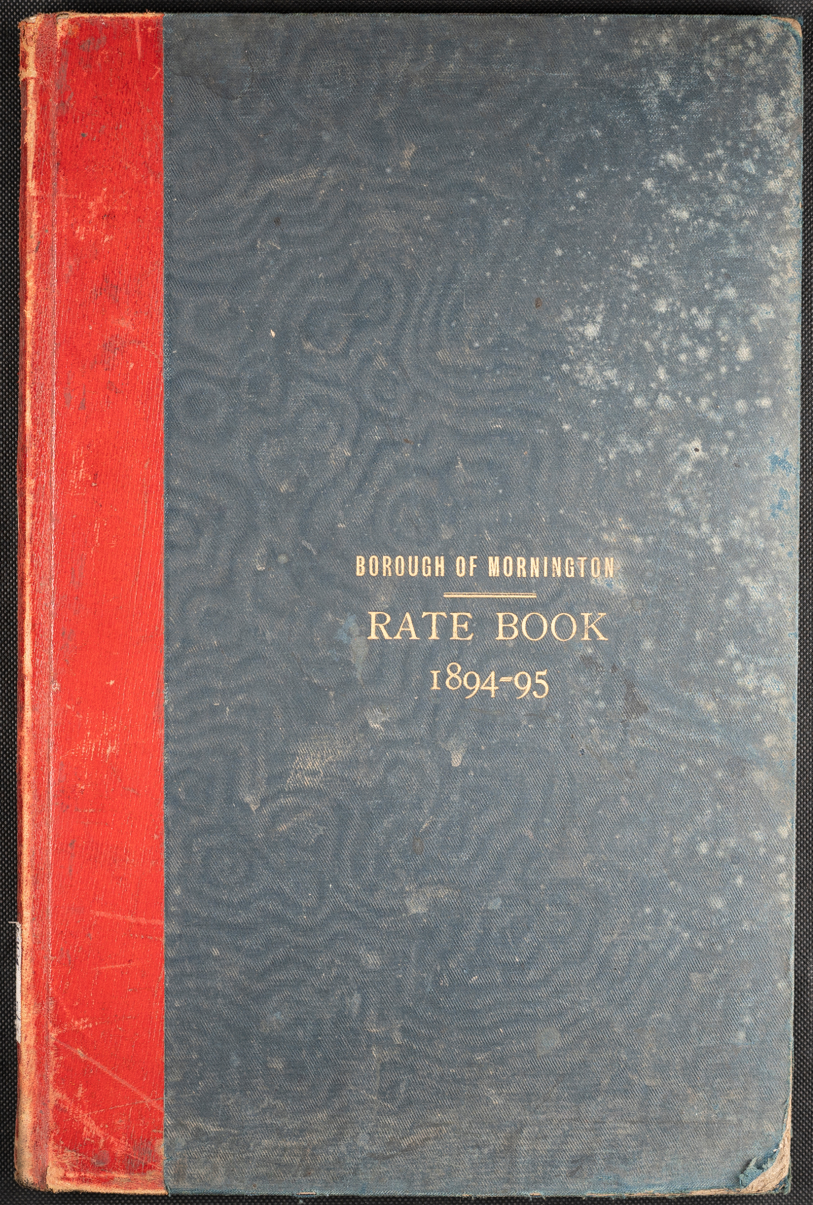 Mornington Borough Council Rate Book