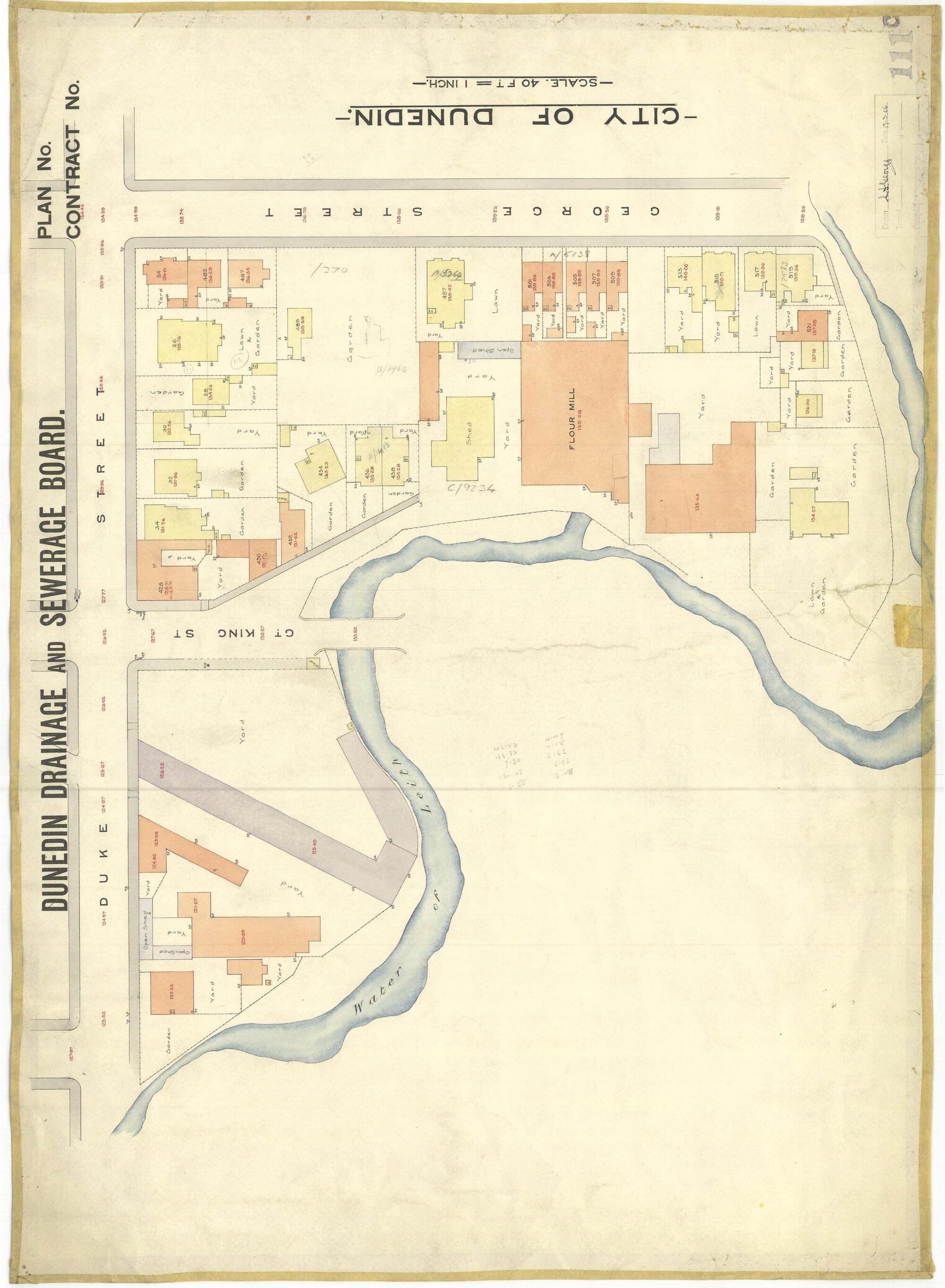 Dunedin Drainage &amp; Sewerage Board House Connection Plan S111C