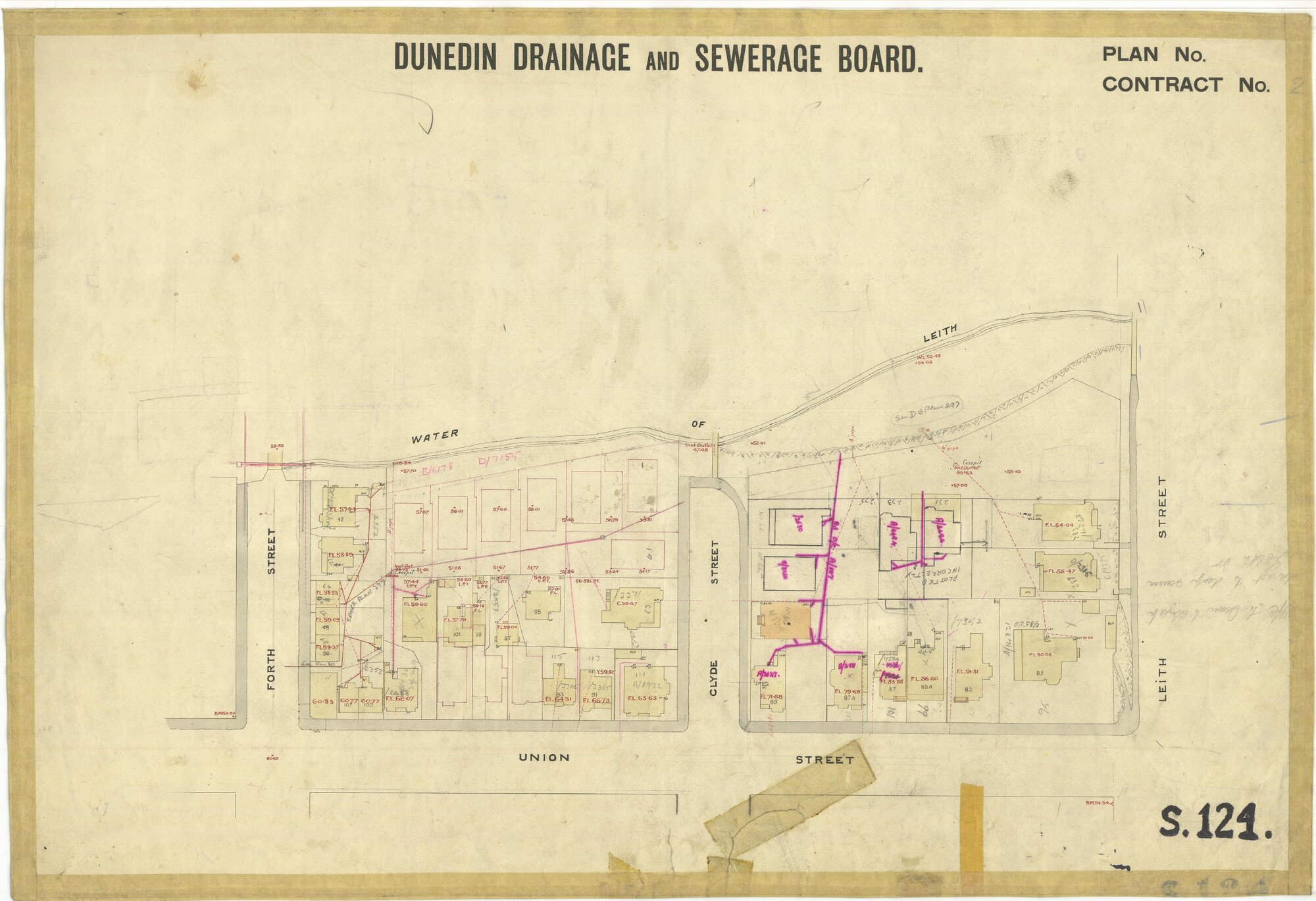 Dunedin Drainage &amp; Sewerage Board House Connection Plan S124