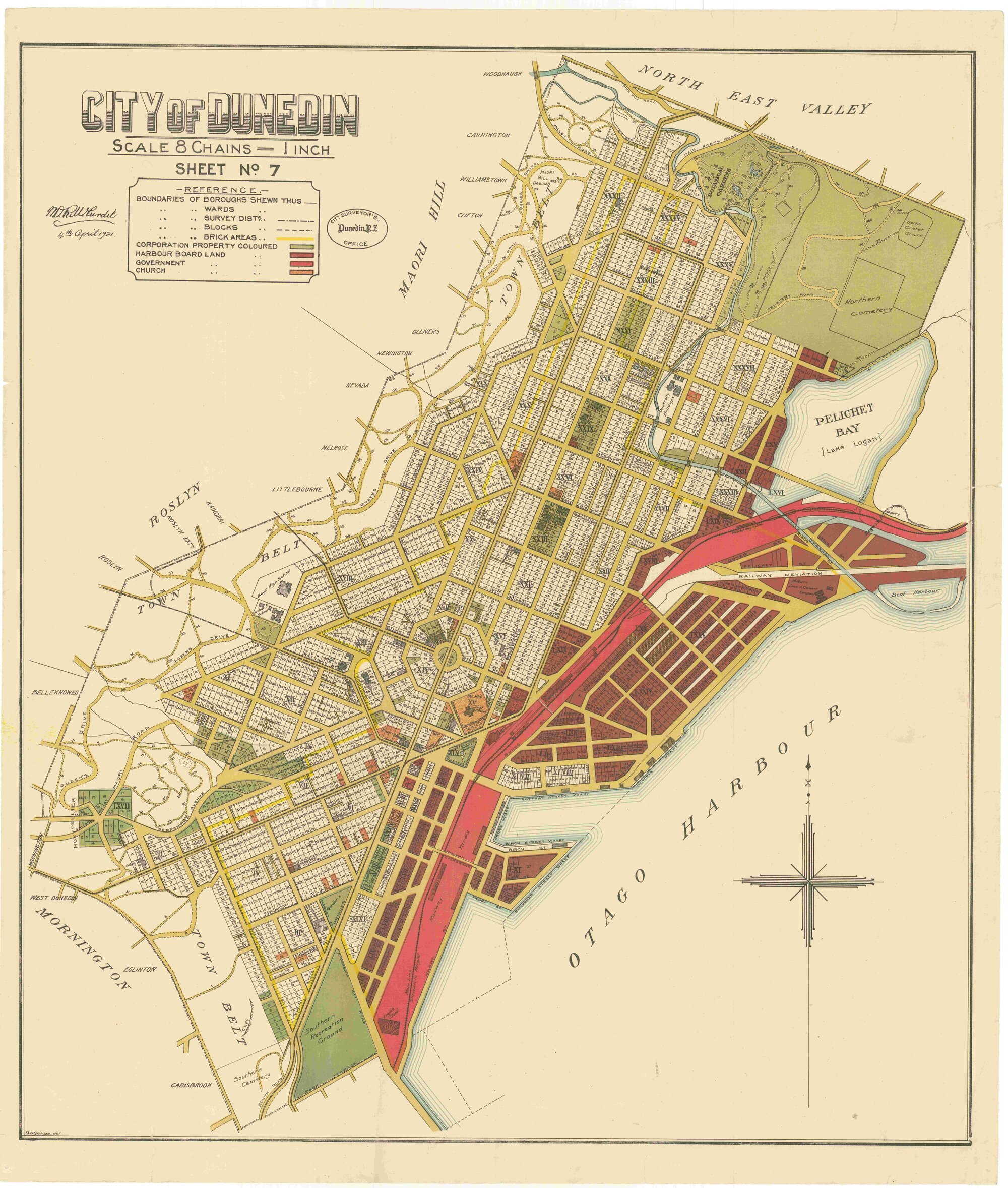 City of Dunedin Cadastral Map