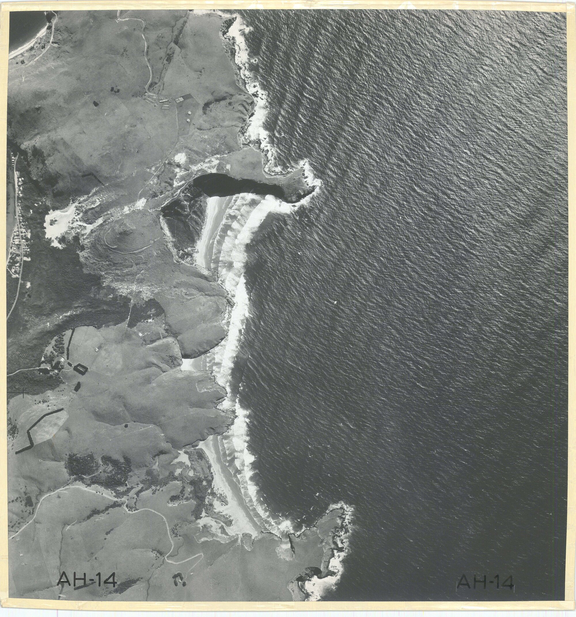 Otago Peninsula Aerial Photograph - Taiaroa Head