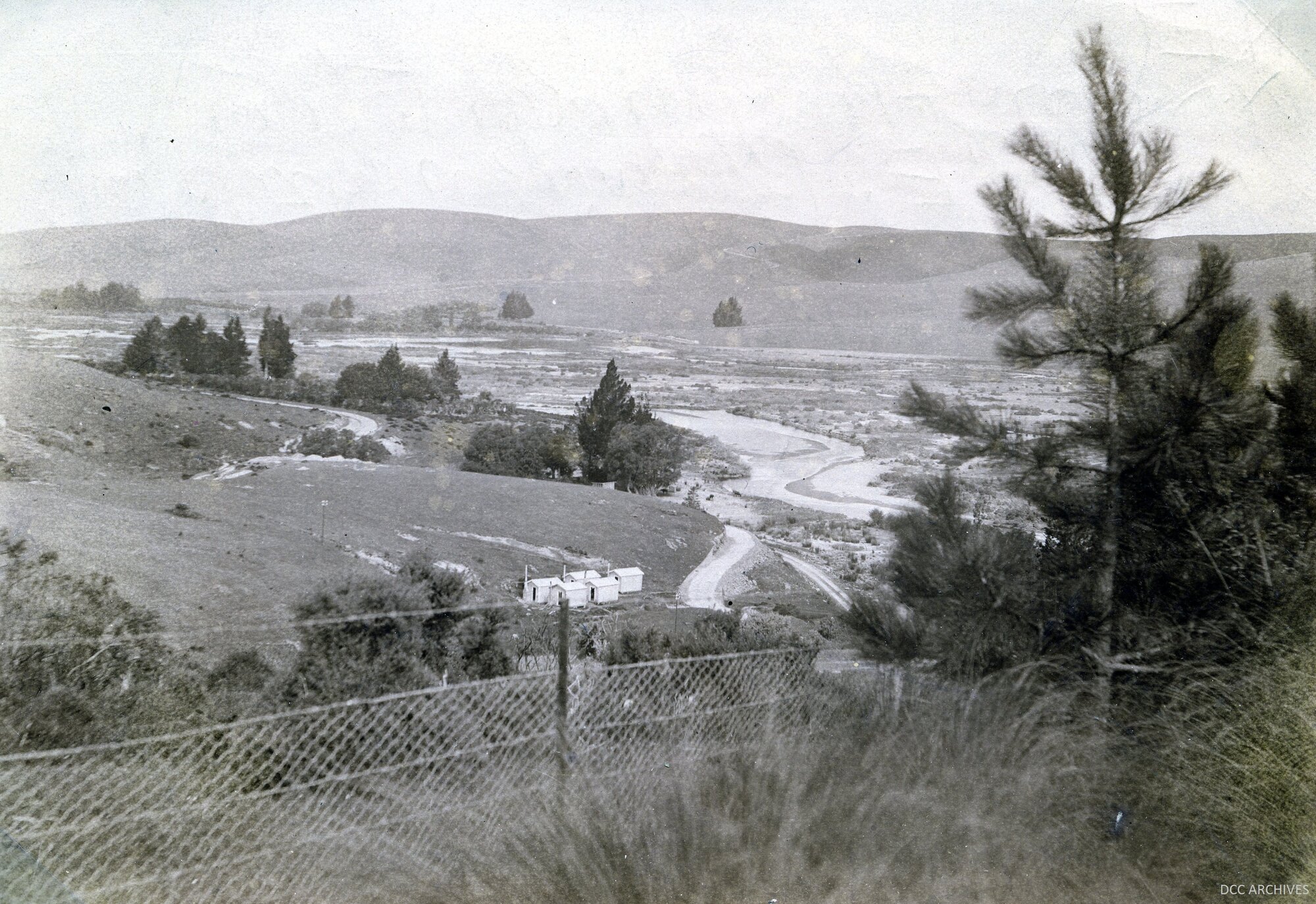 Relief Workers Camp in Camp Gully, Waipori