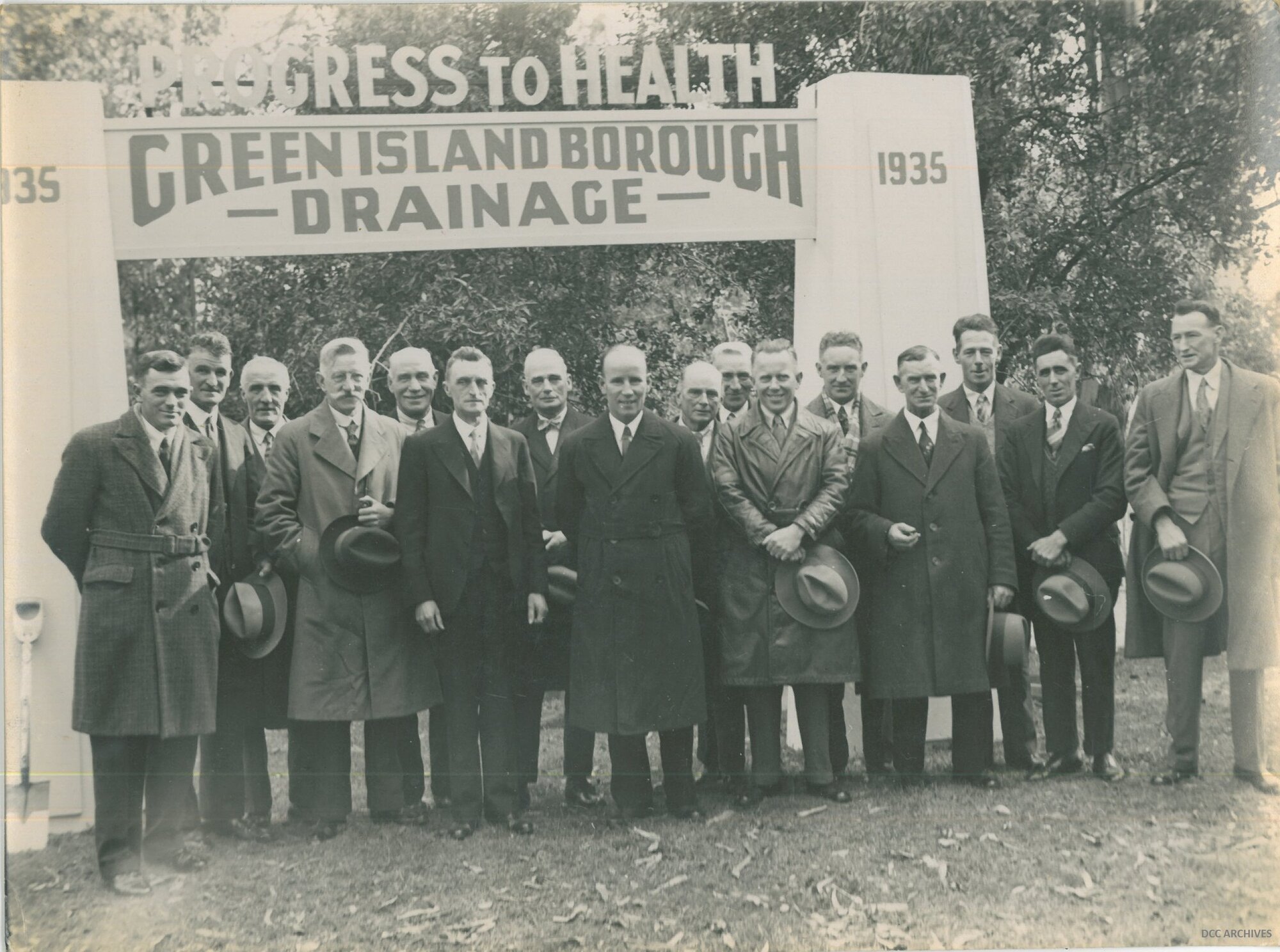 Green Island Borough Council Drainage "Progress to Health" Civic Opening
