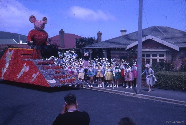 Mighty Mouse Festival Float