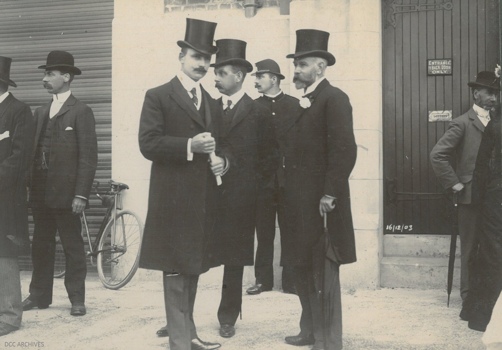 Guests at the Opening of Dunedin City Corporation Electric Tramways