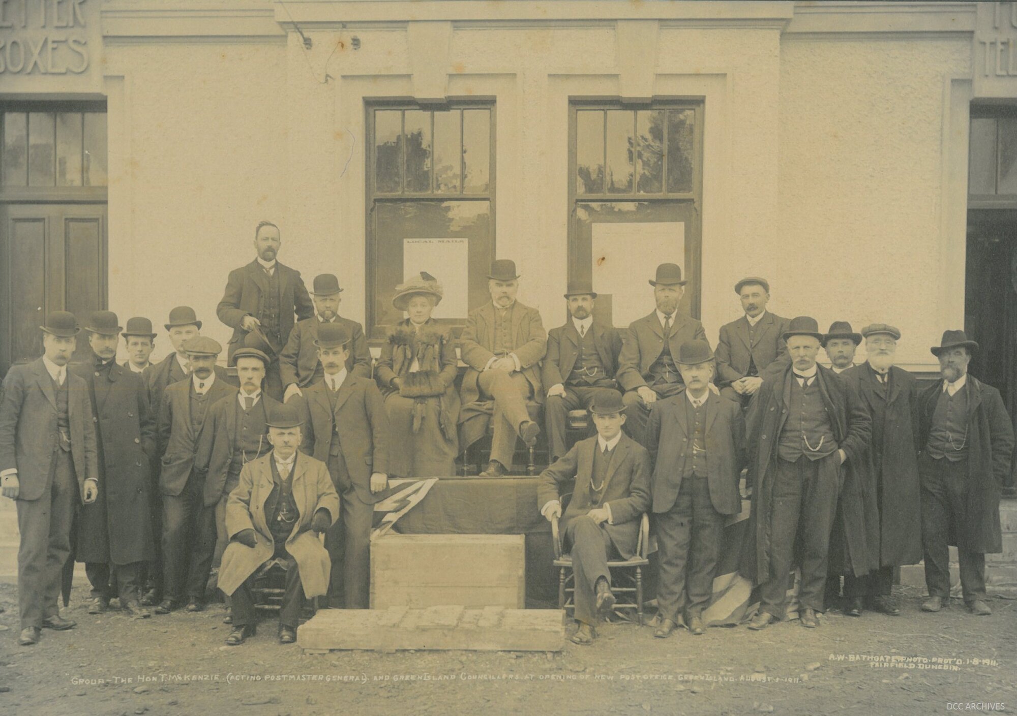 Opening of Green Island Post Office