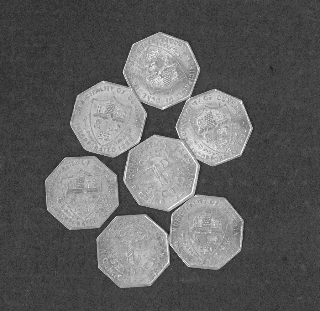 Transport Department Tramway Tokens 1D Value