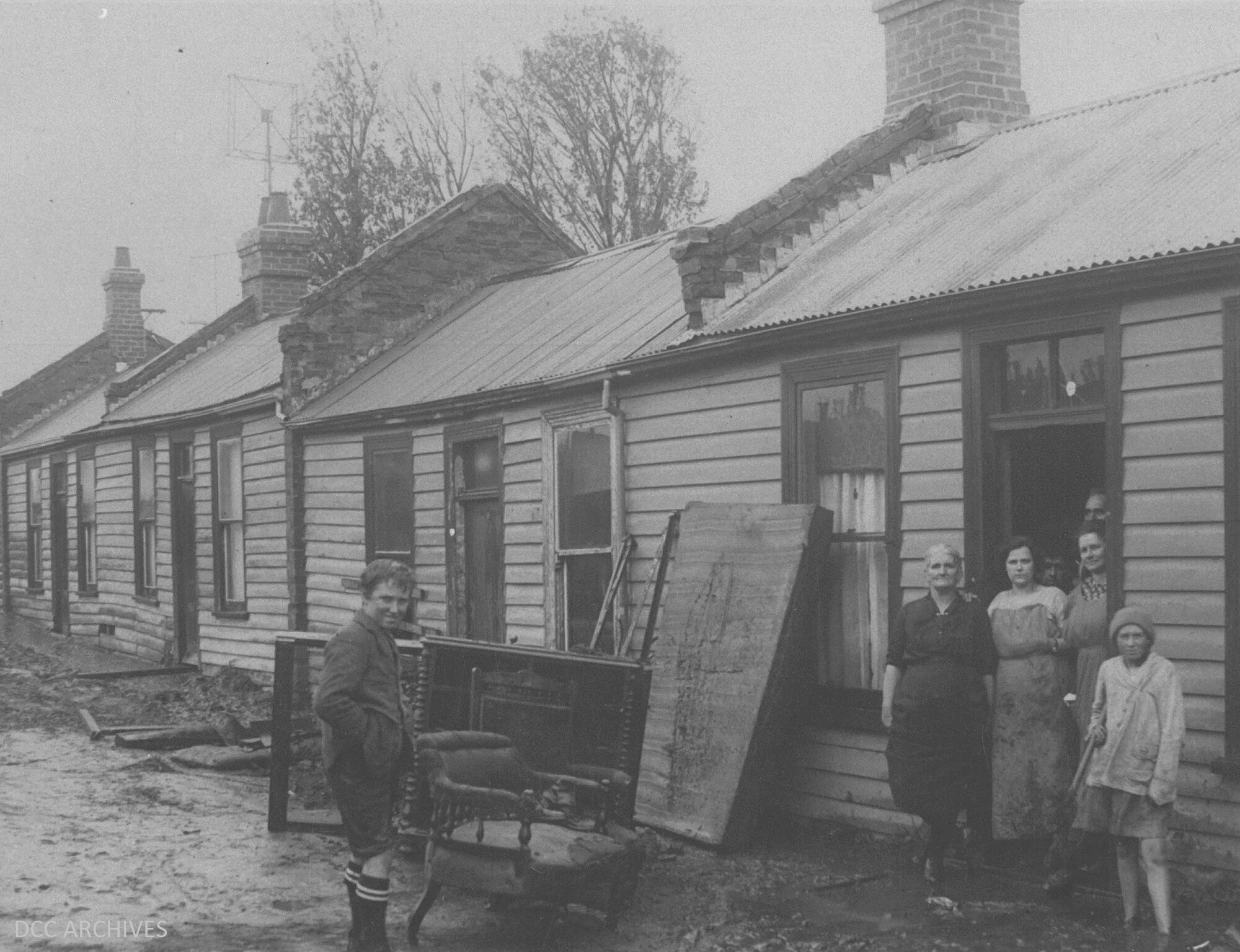 Flood Damage in North Dunedin