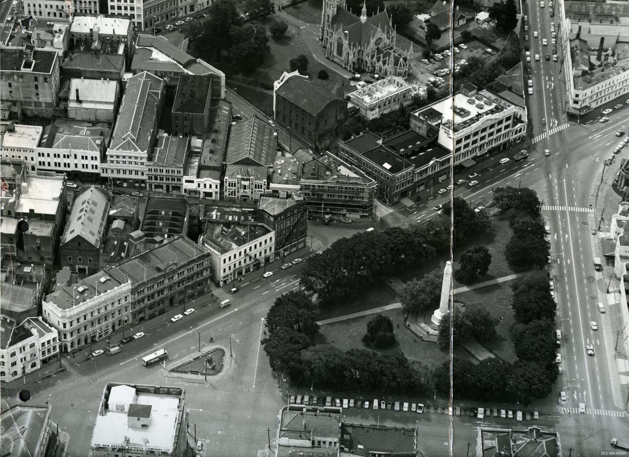 Aerial View of Queens Gardens