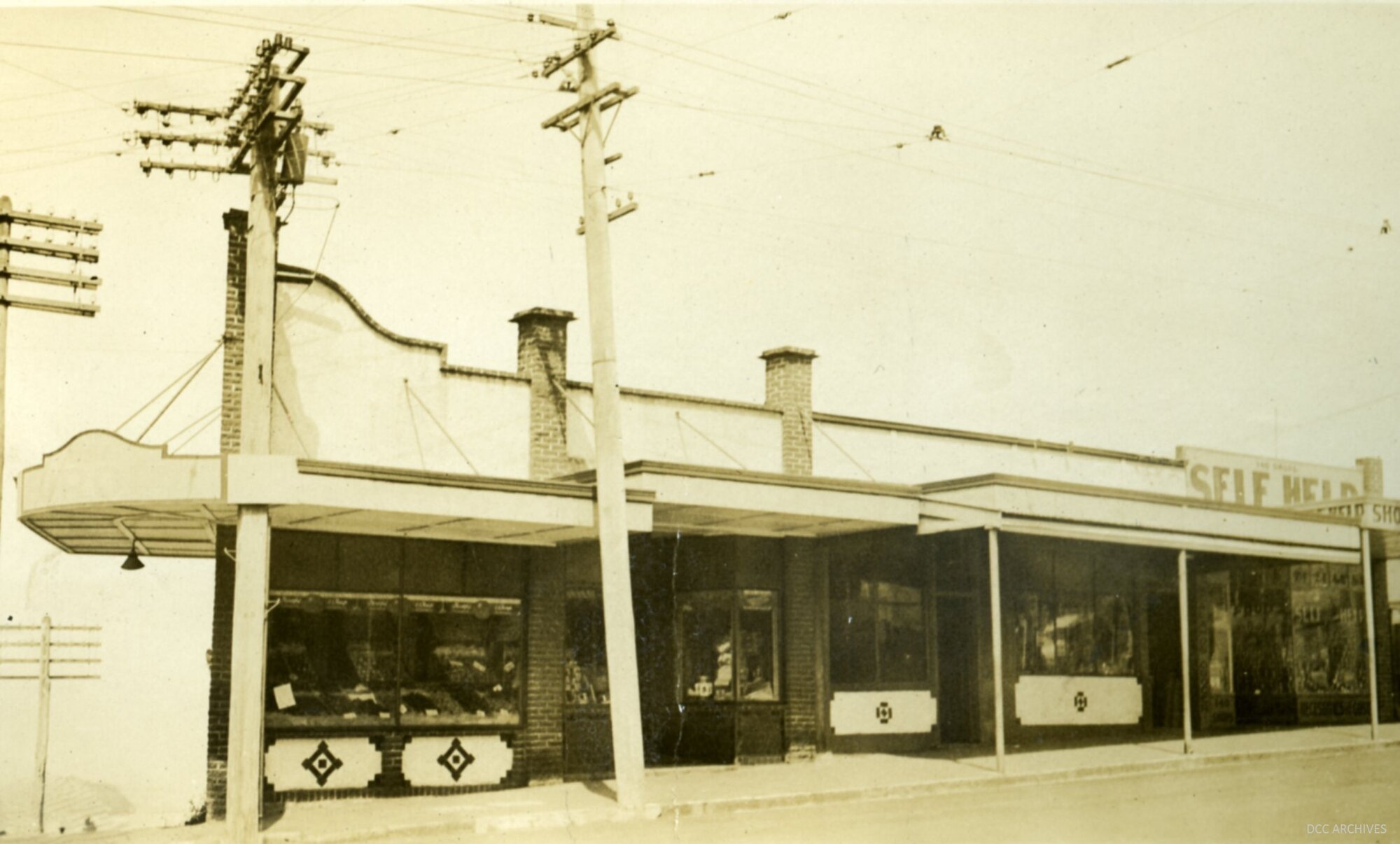 Greengrocer's and "Self Help" Grocer, Roslyn