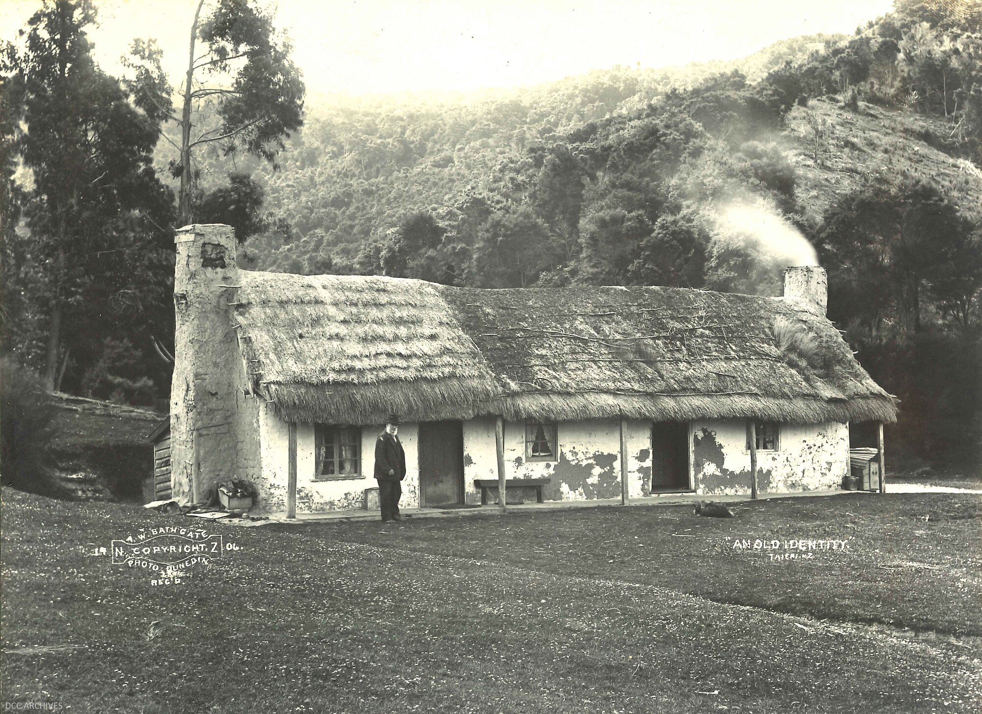 Alan Boyd &amp; a Thatched Roof House