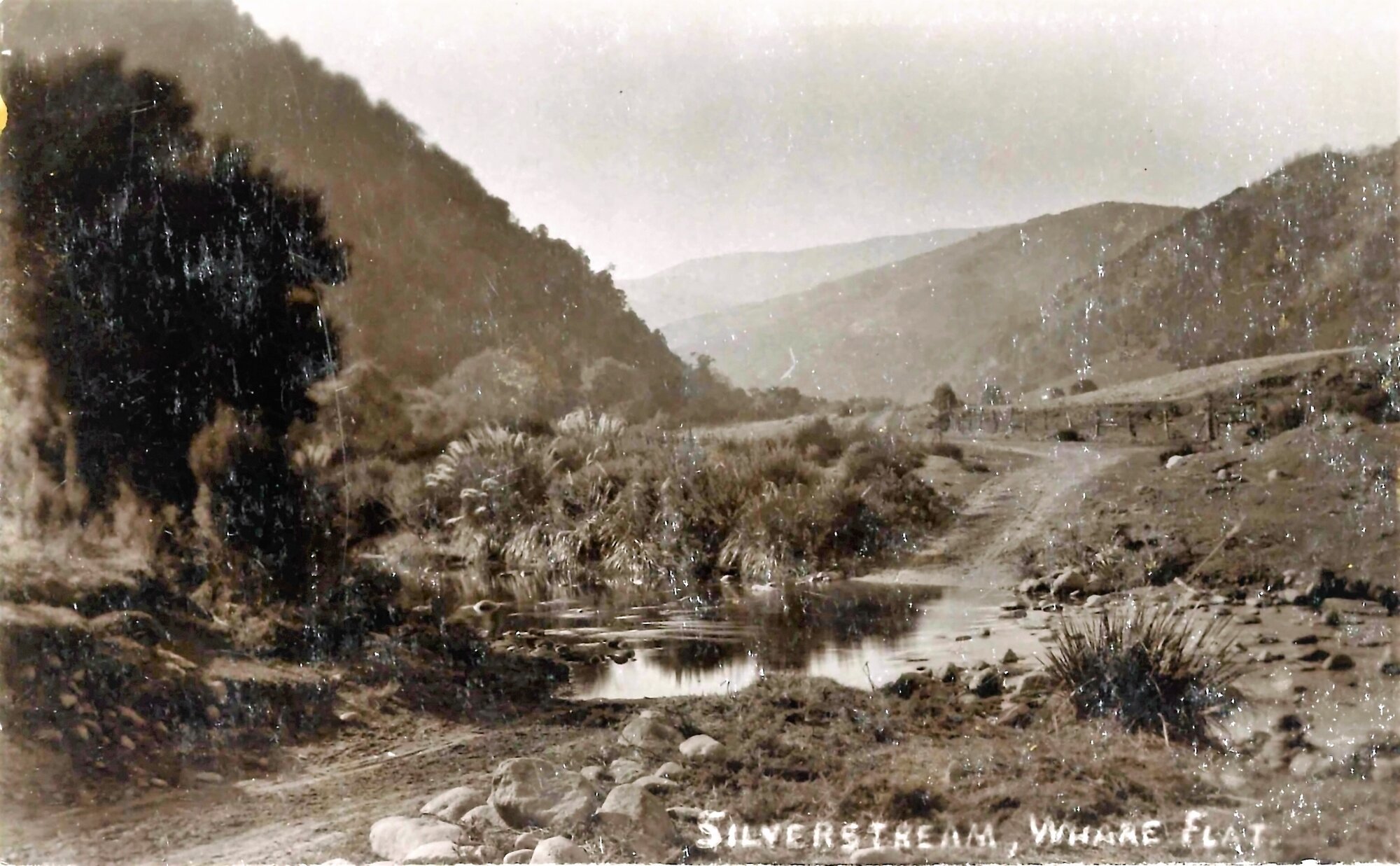 Silverstream, Whare Flat