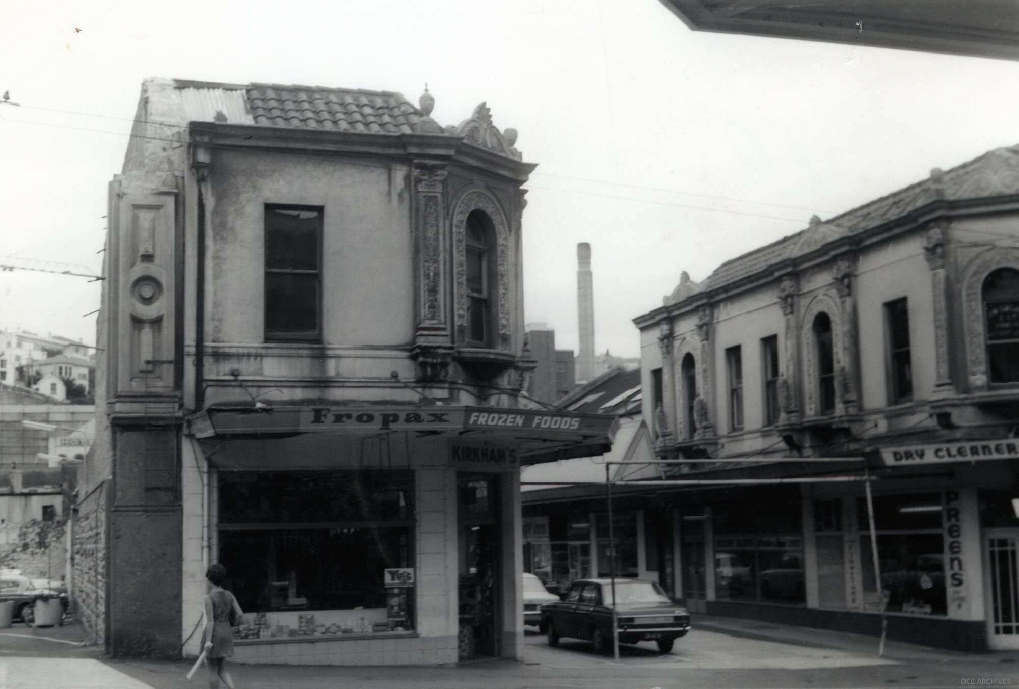 Broadway Buildings Before Demolition