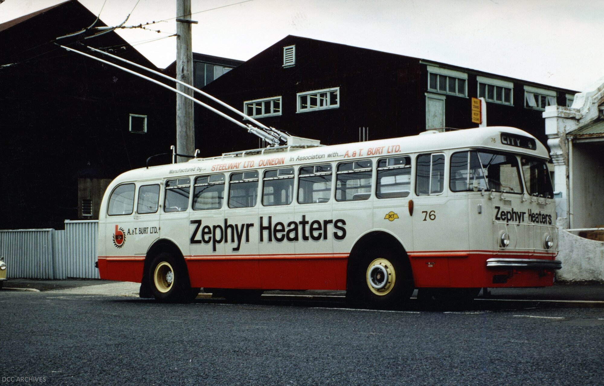 Zephyr Heaters Advertising on Bus