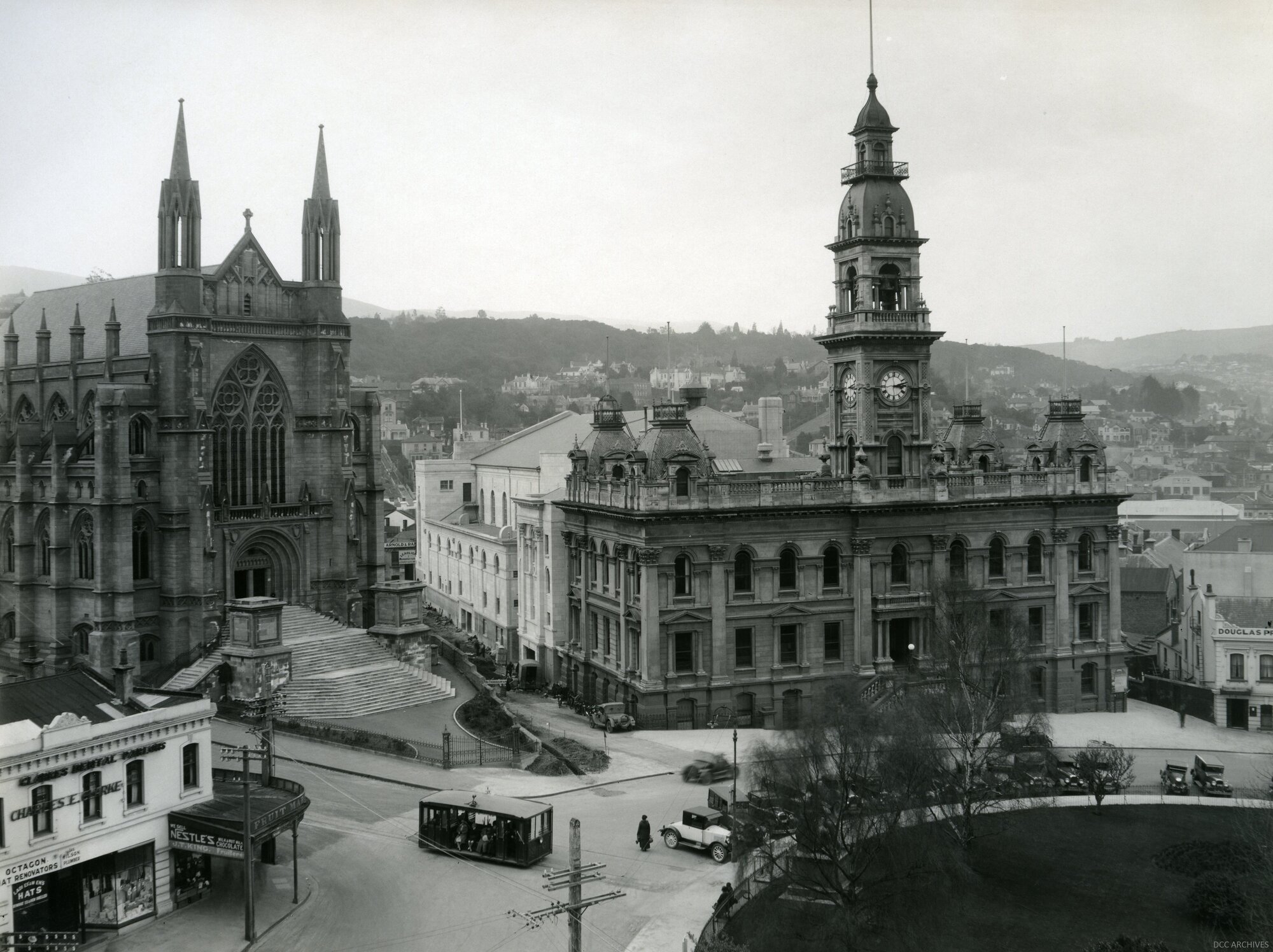 Municipal Chambers &amp; Newly Completed Town Hall