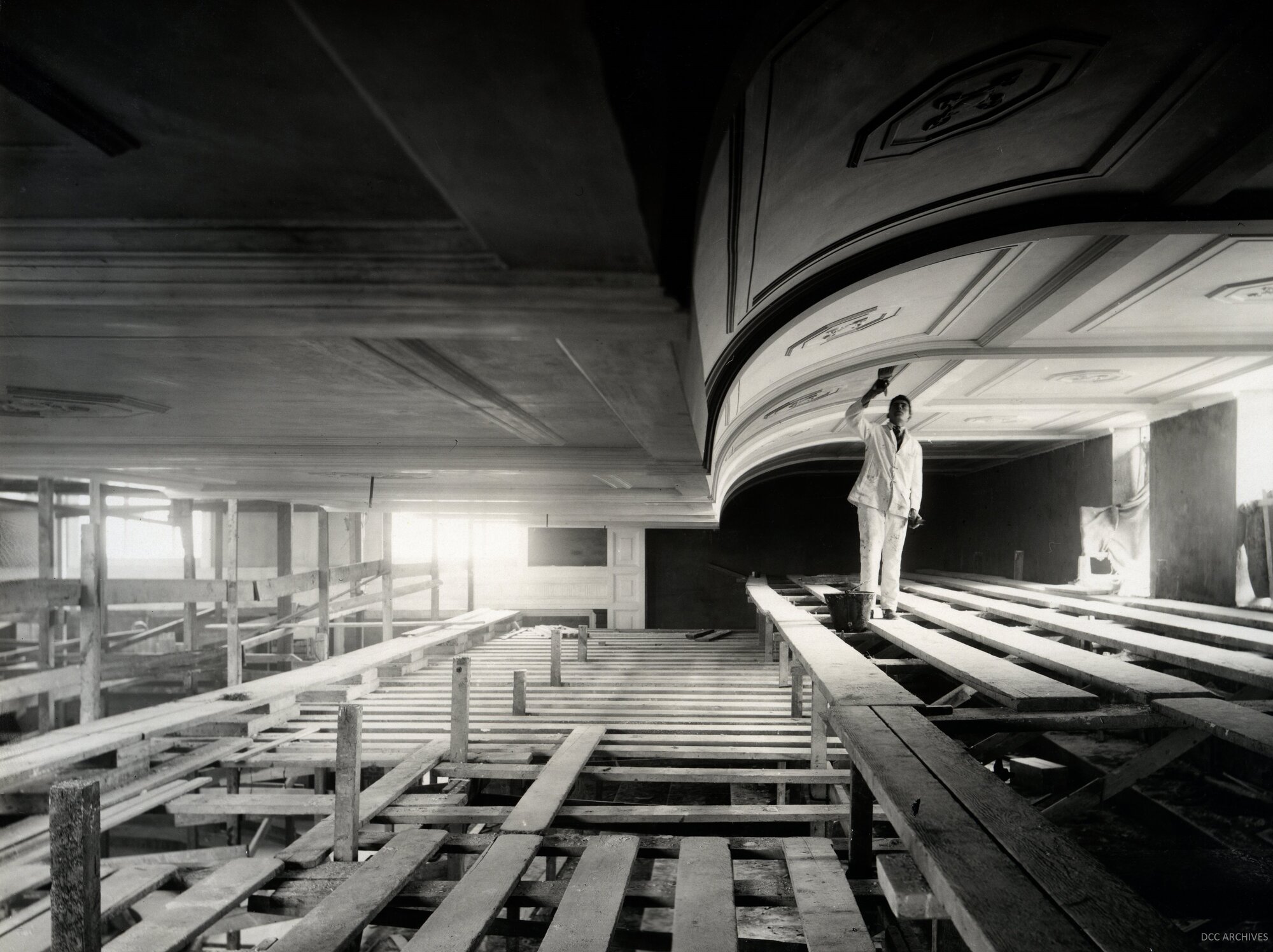 Dunedin Town Hall Interior Painting