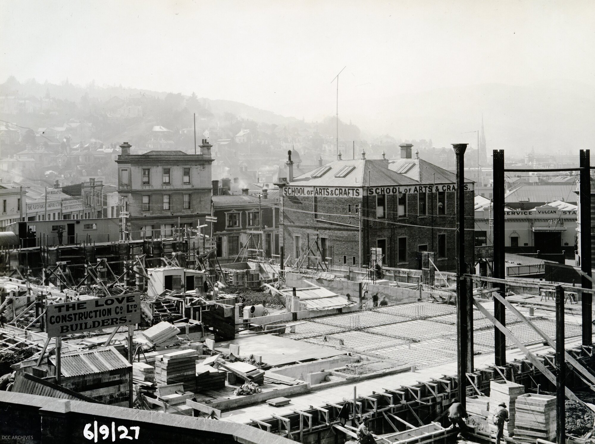 Dunedin Town Hall Foundation Work