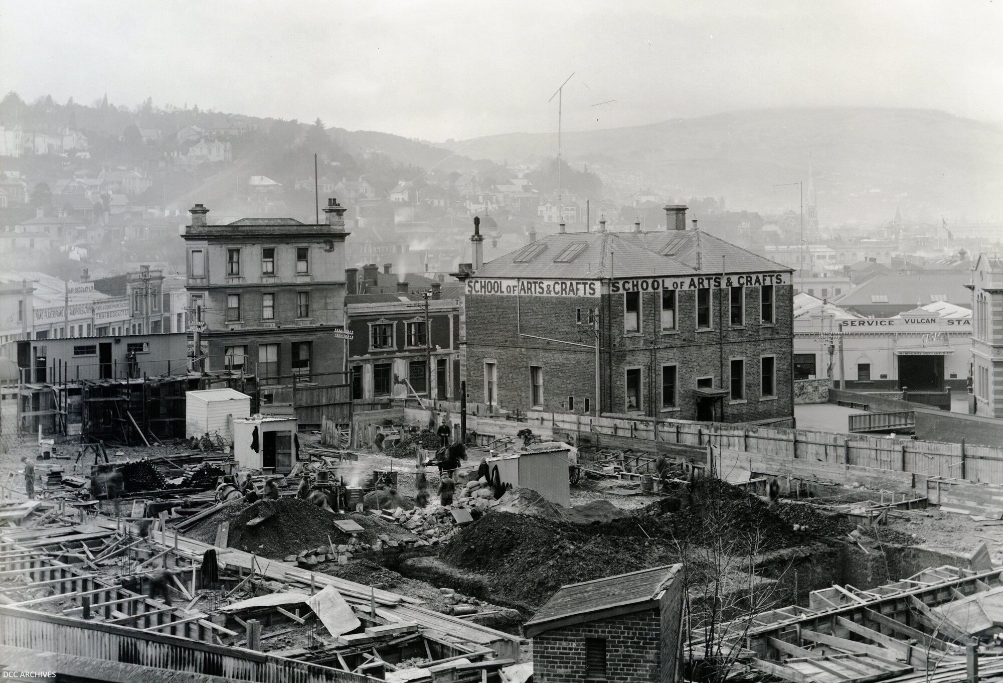Dunedin Town Hall Foundation Work