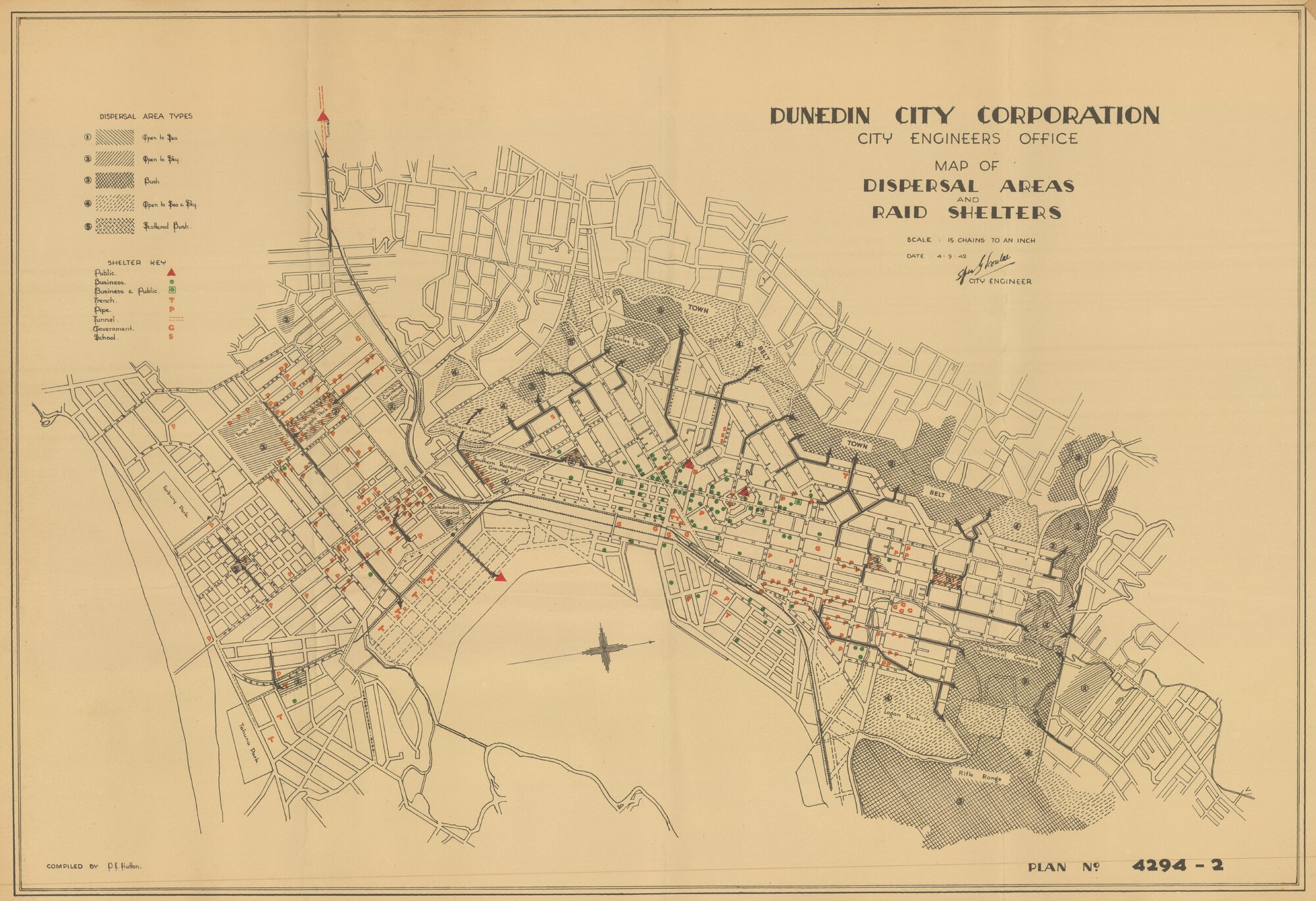 Dispersal Areas and Raid Shelters
