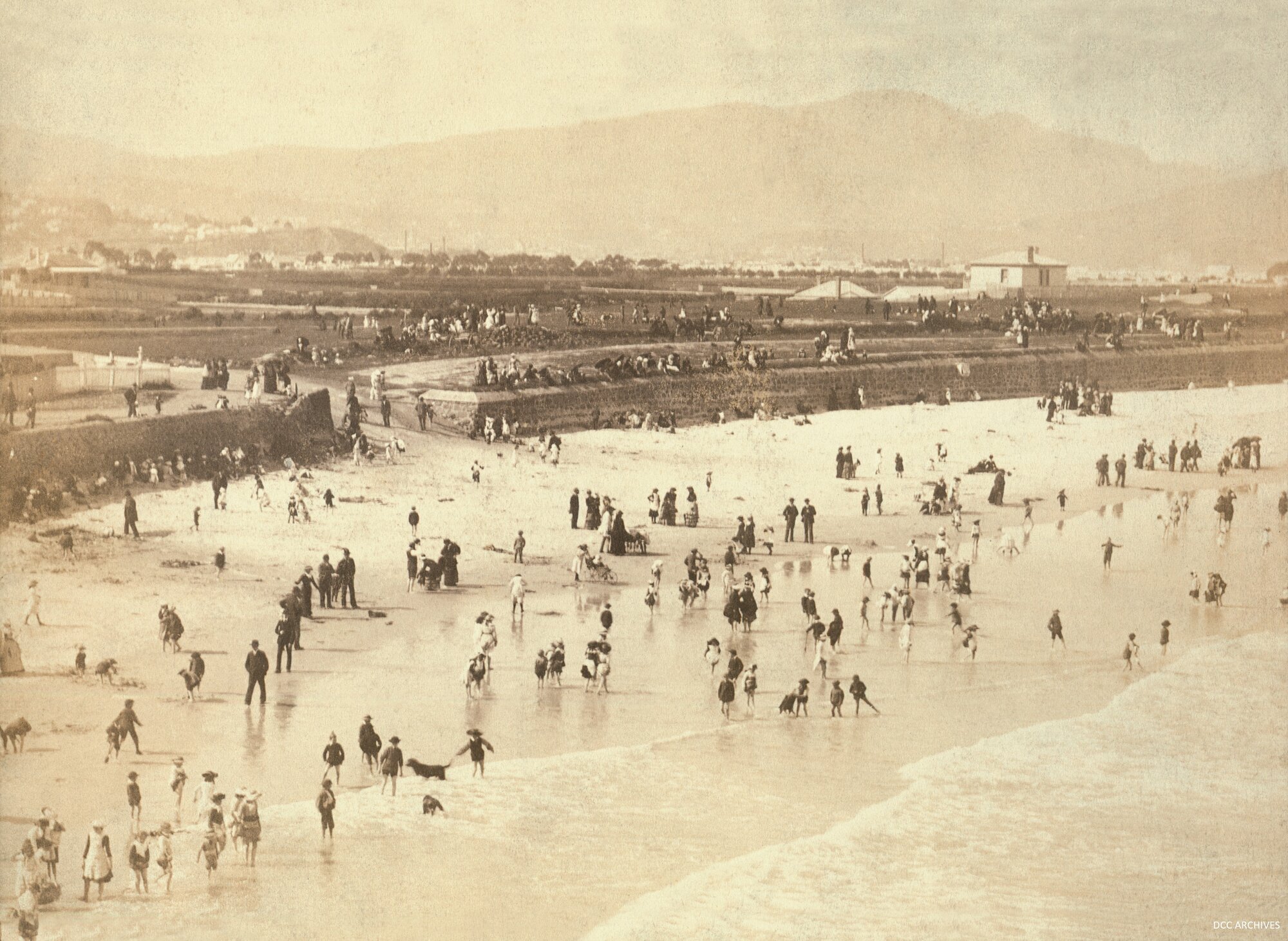 St Clair Beach Postcard