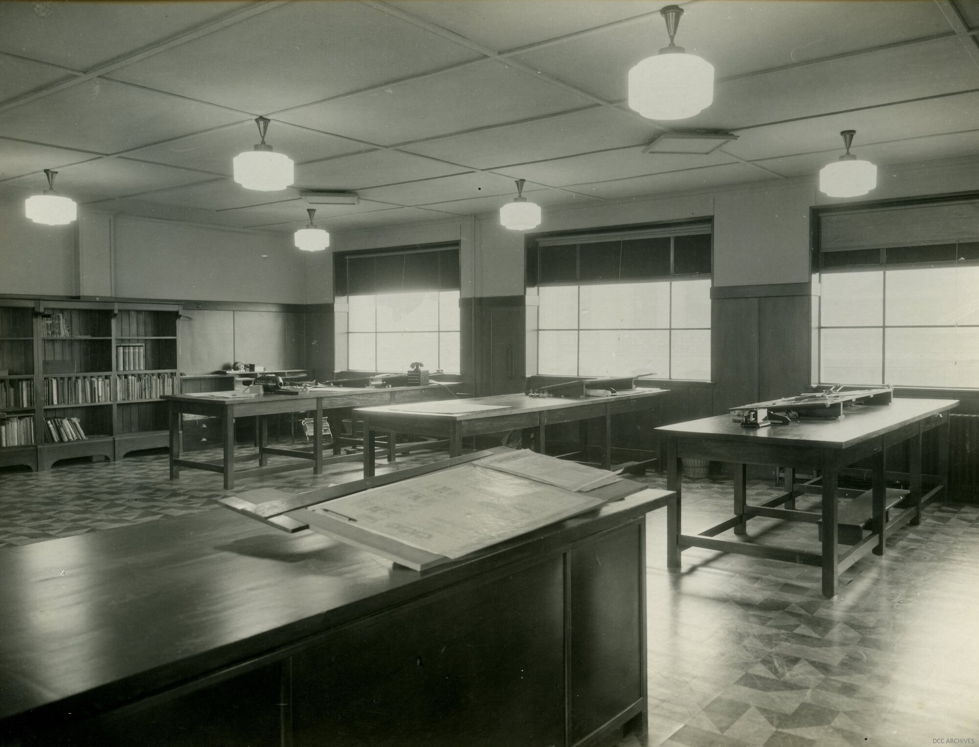 Drawing Office in Electricity Department Head Office