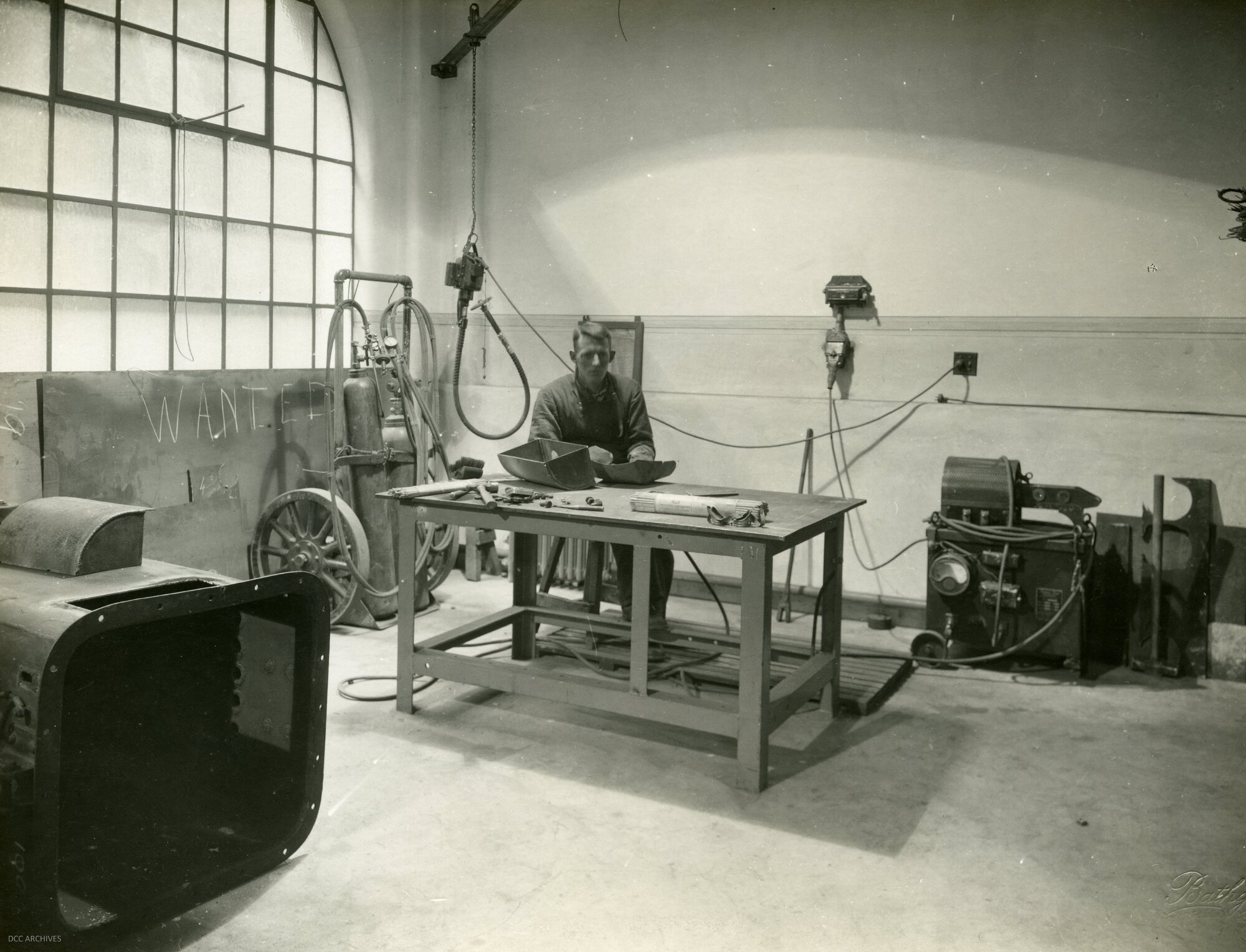 Welding Shop in Electricity Department Head Office