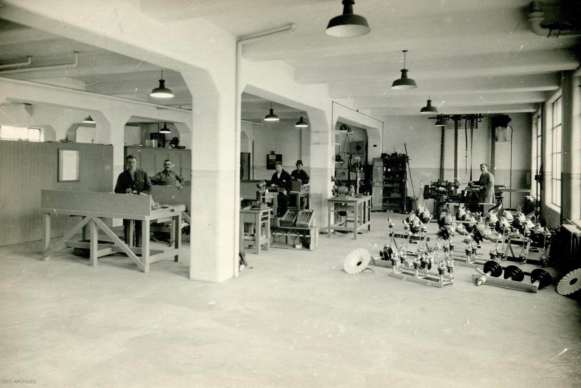 Fitters Shop in Electricity Department Head Office