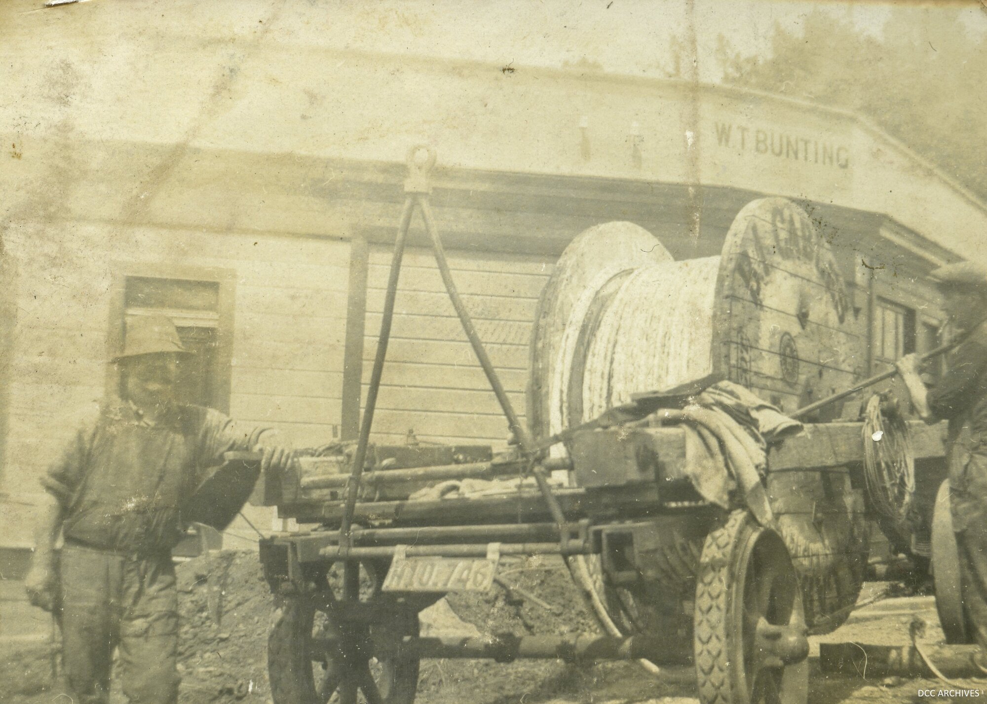 Cable Laying Corner Taieri &amp; Helensburgh Roads