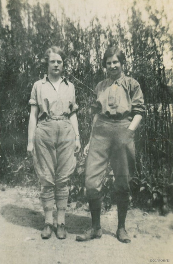 Mike (Alma Brown) &amp; Marty (Alma Troup), Botanic Gardens Employees