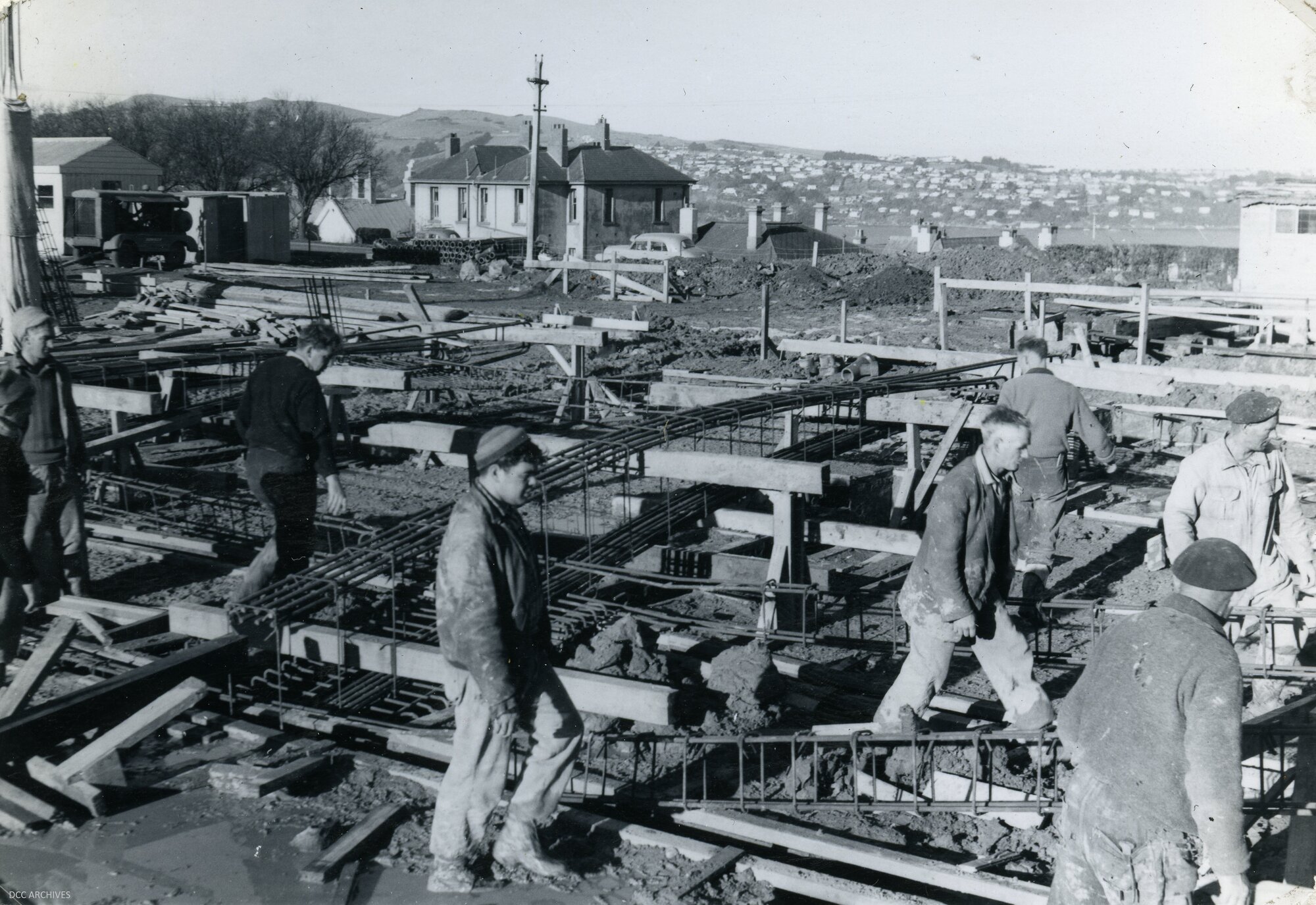 Foundation Work for Moana Pool