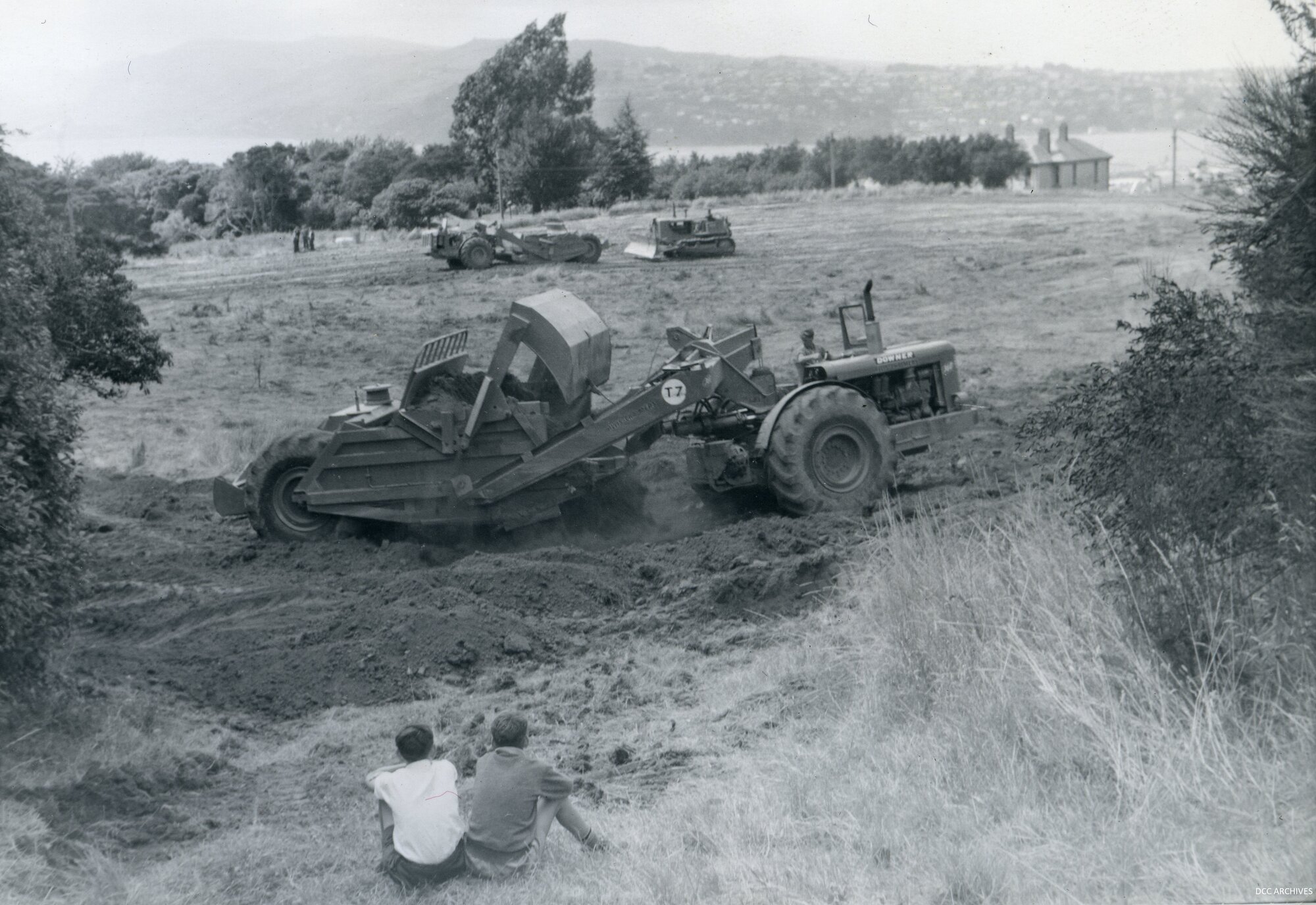 Ground Work for Moana Pool