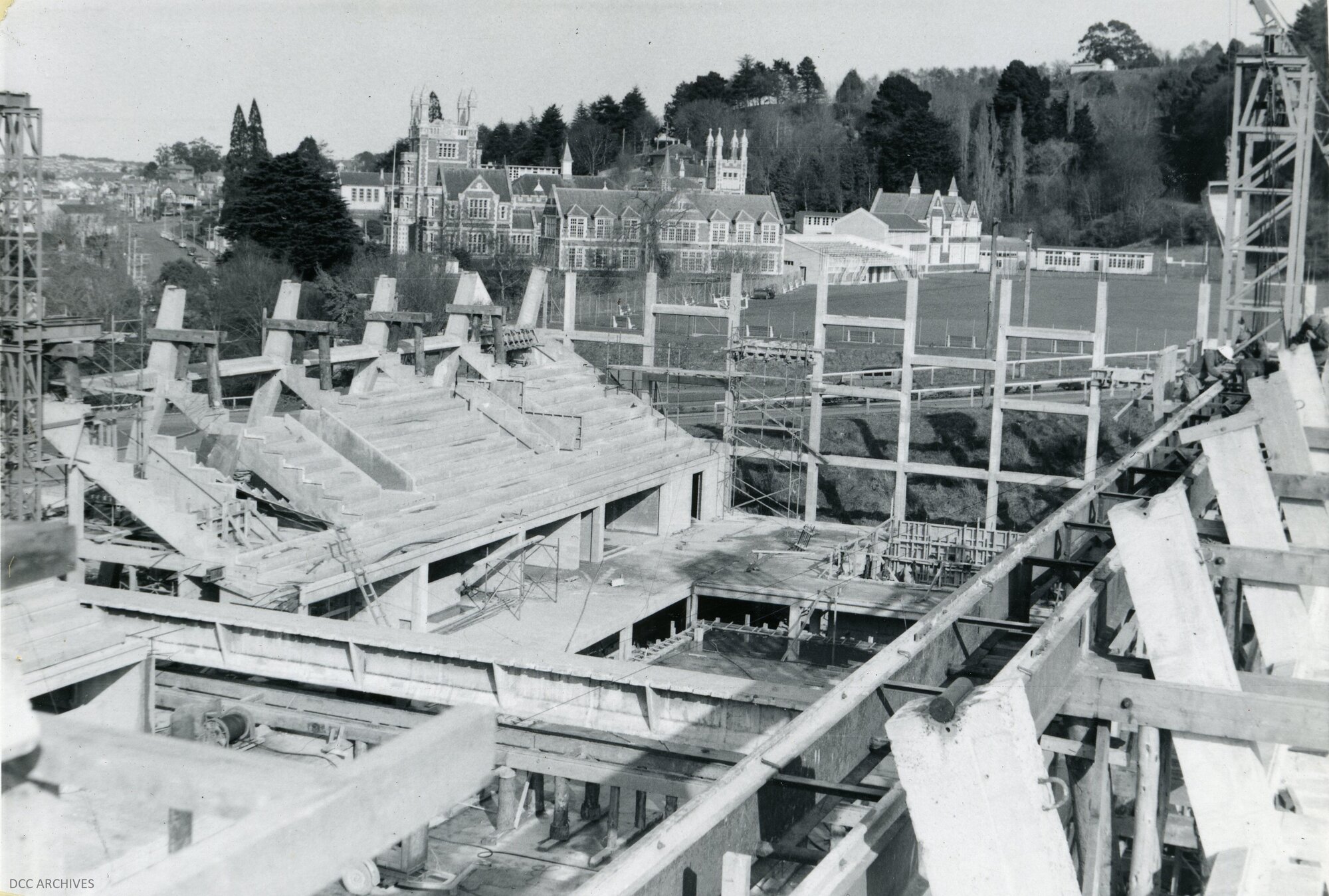 Moana Pool Construction