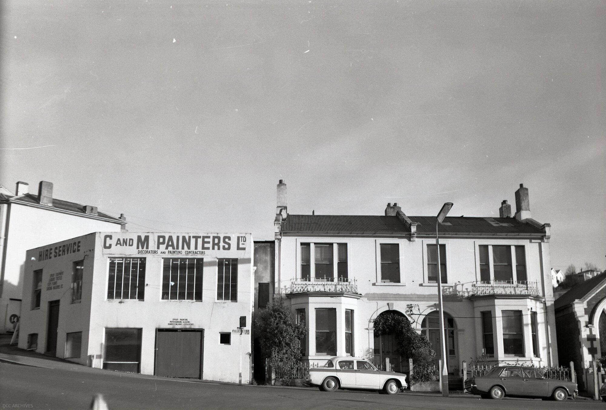 Corner of Moray Place &amp; Filleul Street