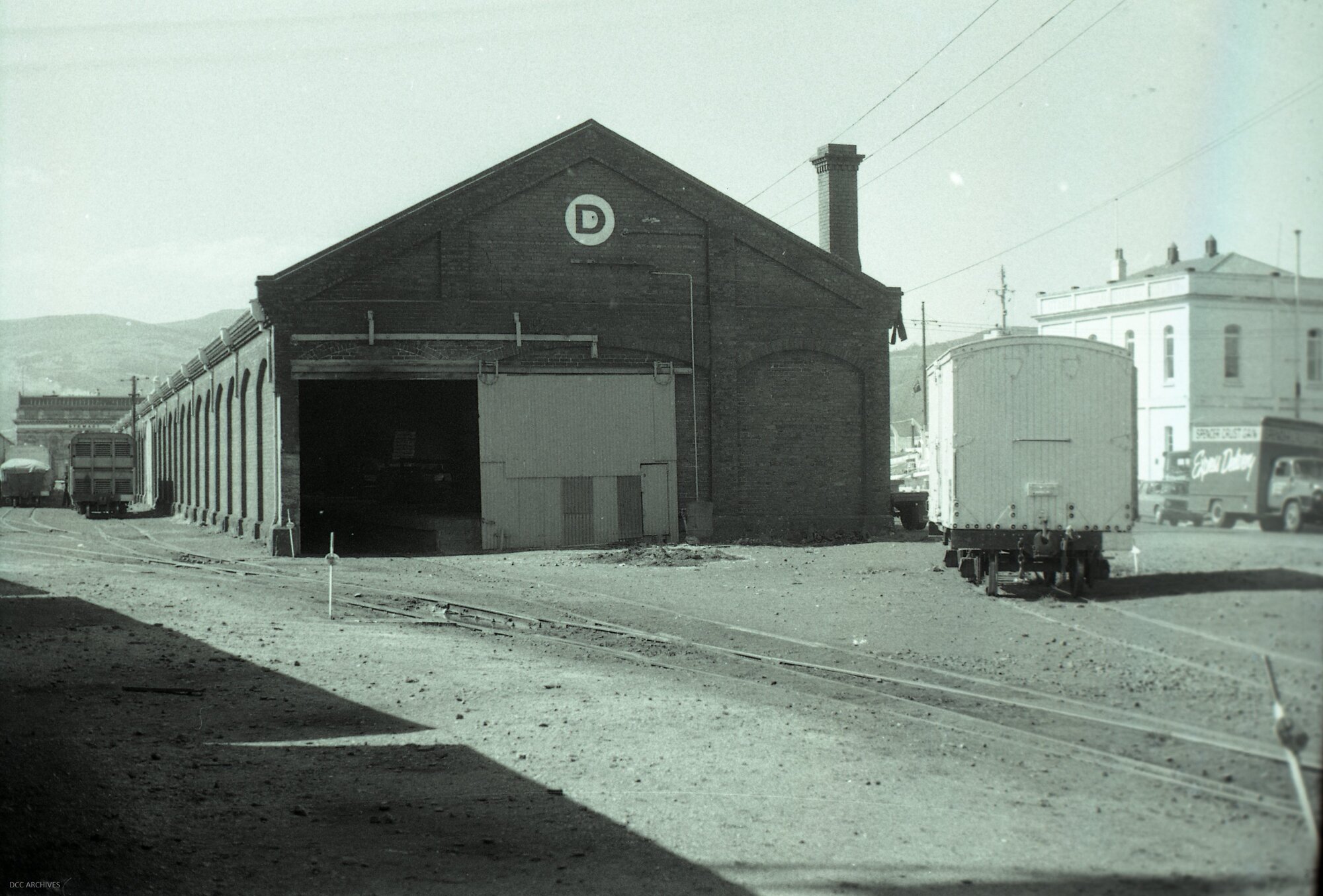 Railway Building at Wharf Street
