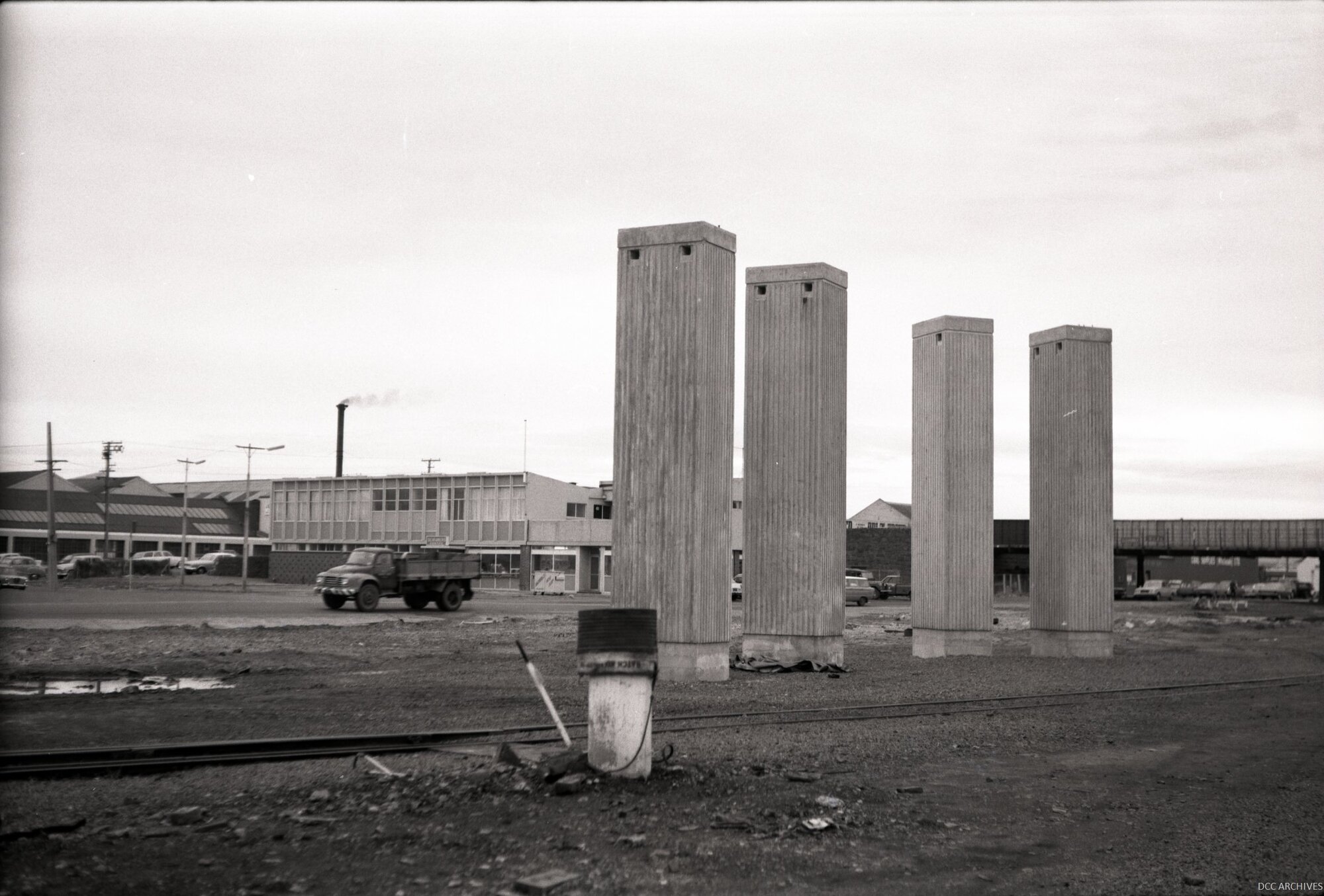 Construction of Cumberland Street Overbridge