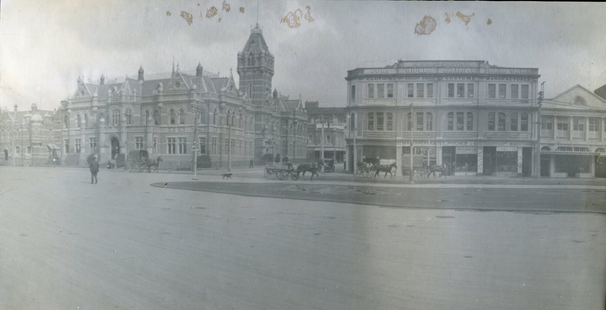 In Front of Railway Station