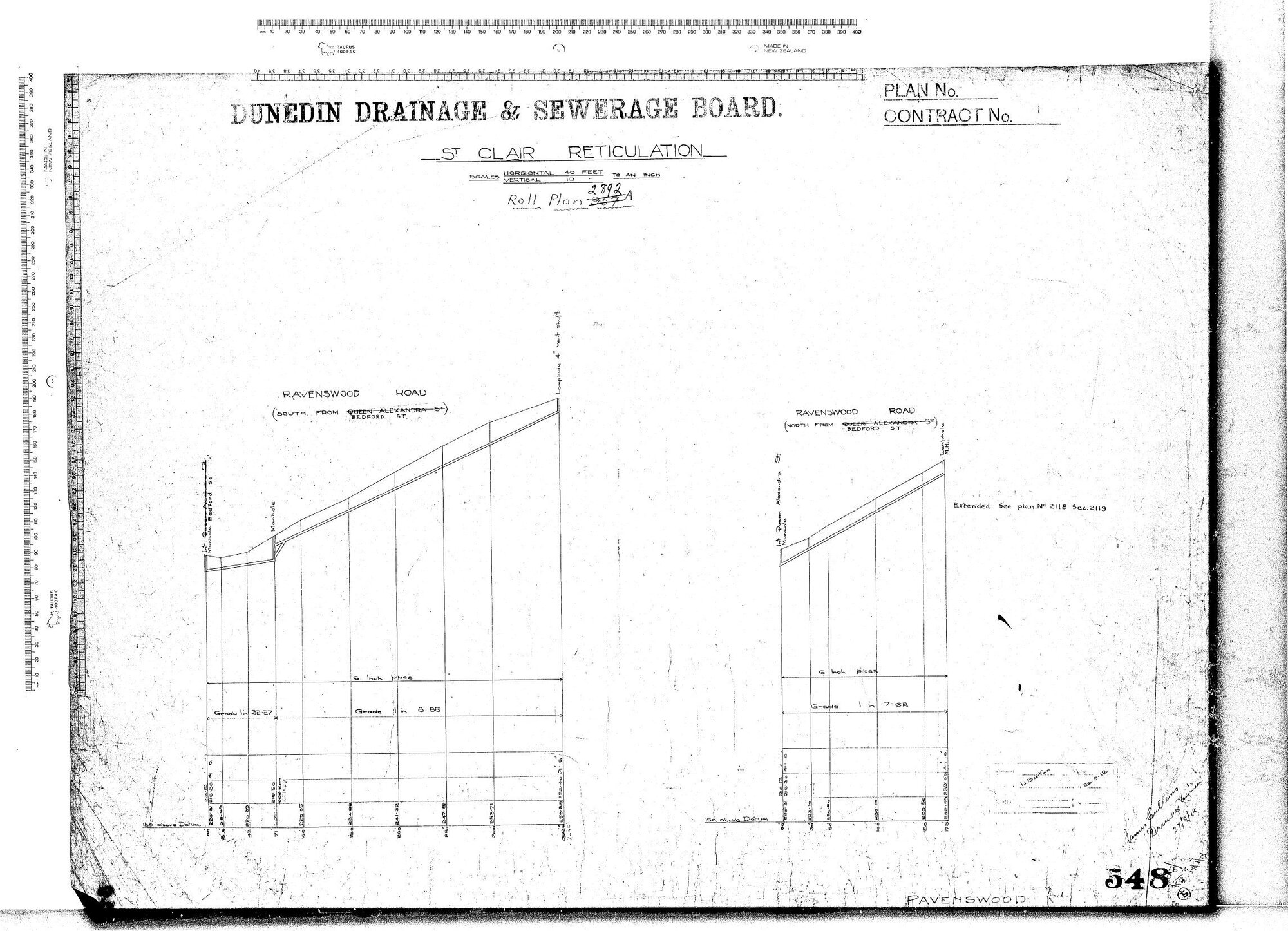 St. Clair Reticulation - Ravenswood Road