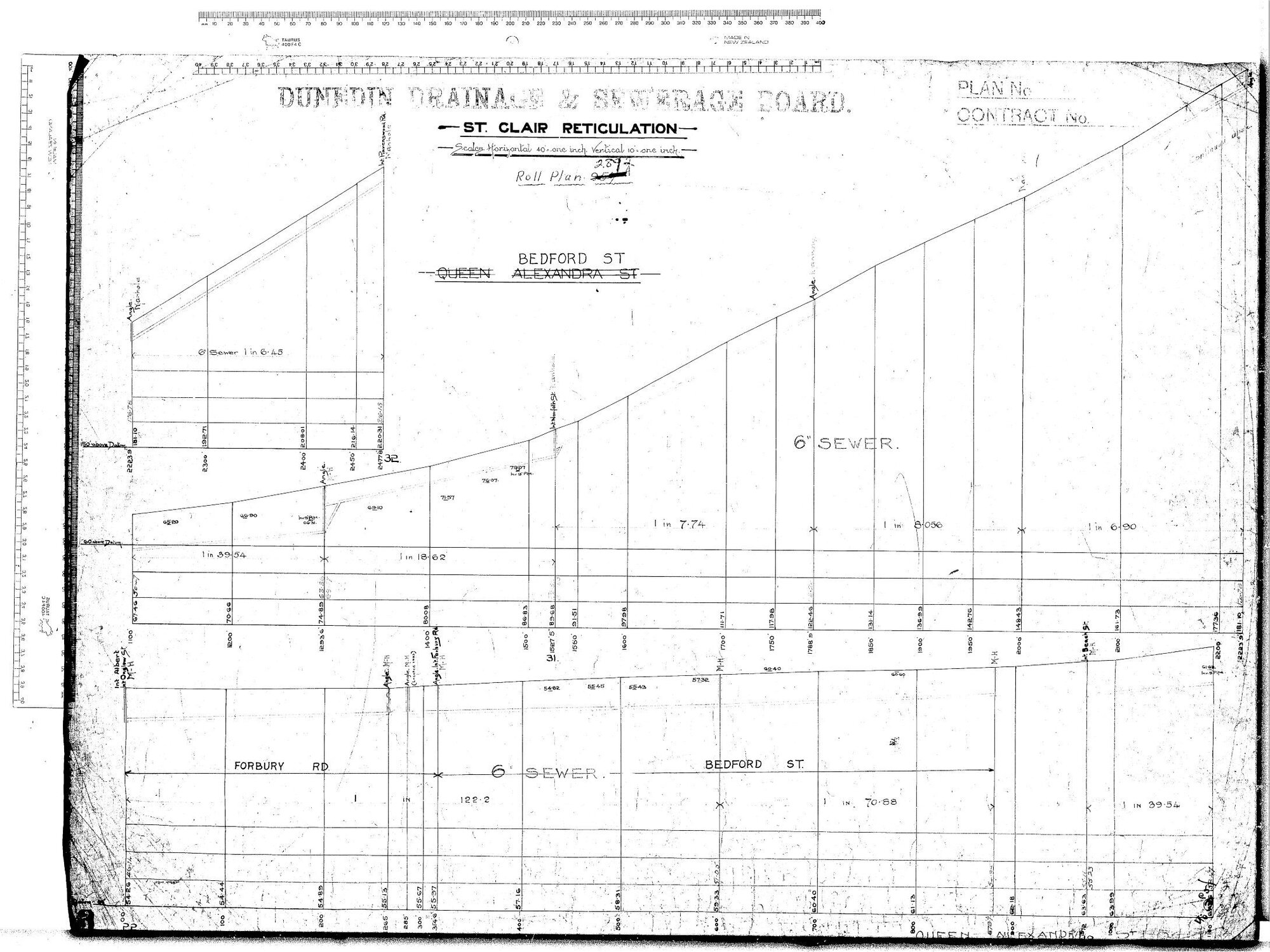 St. Clair Reticulation - Bedford Street