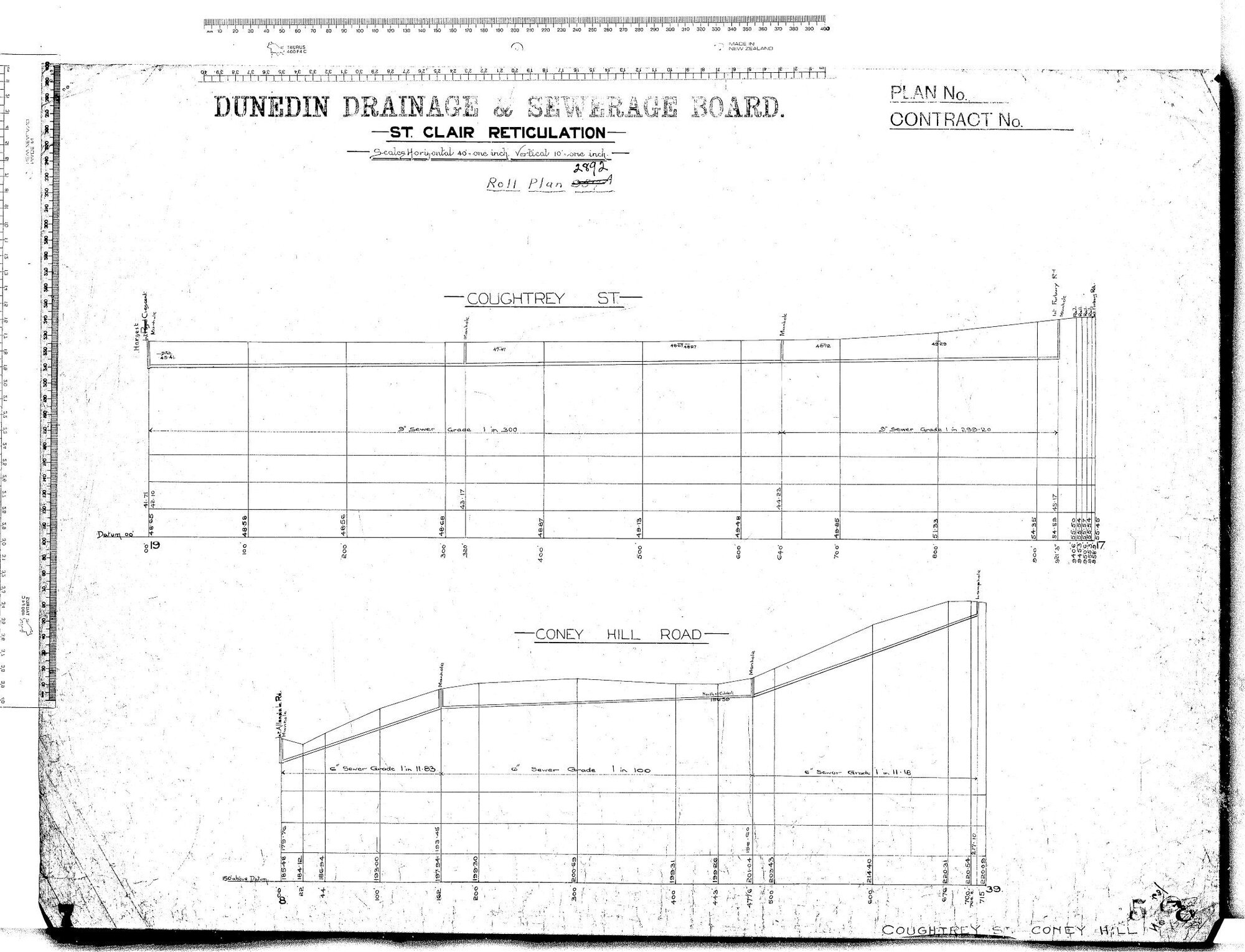 St. Clair Reticulation - Coughtrey Street and Coney Hill Road