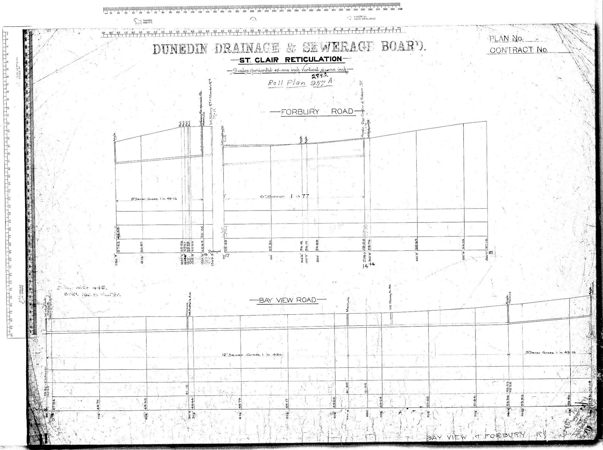 St. Clair Reticulation - Bay View Road and Forbury Road