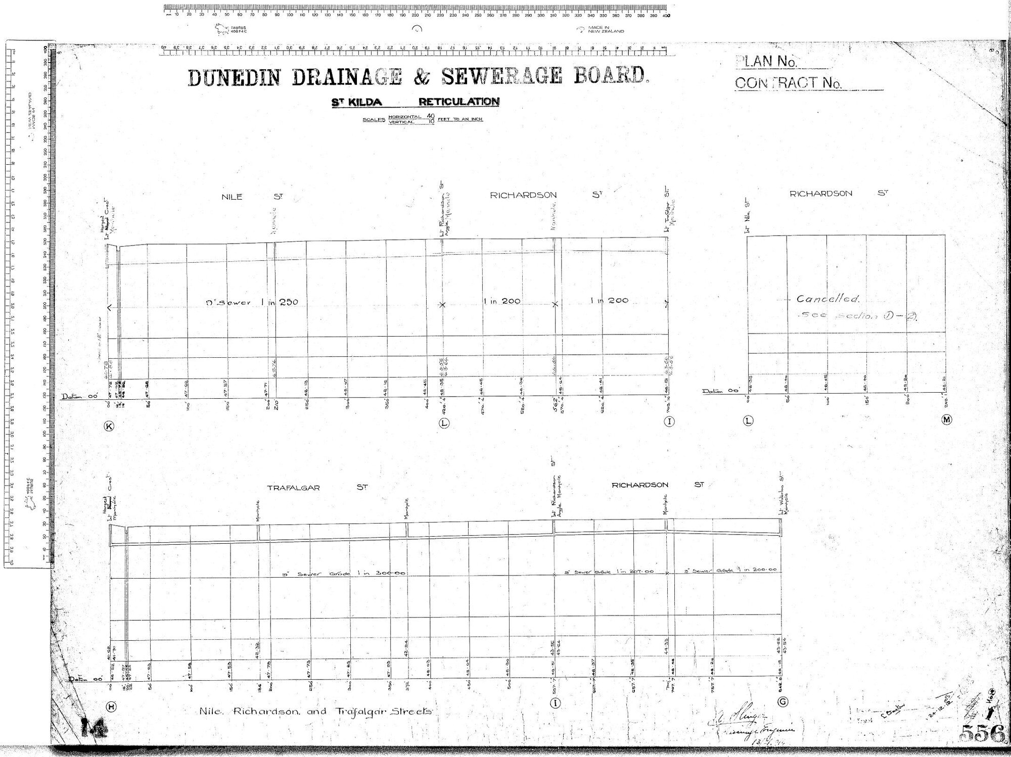 St. Kilda Reticulation - Nile, Richardson and Trafalgar Streets