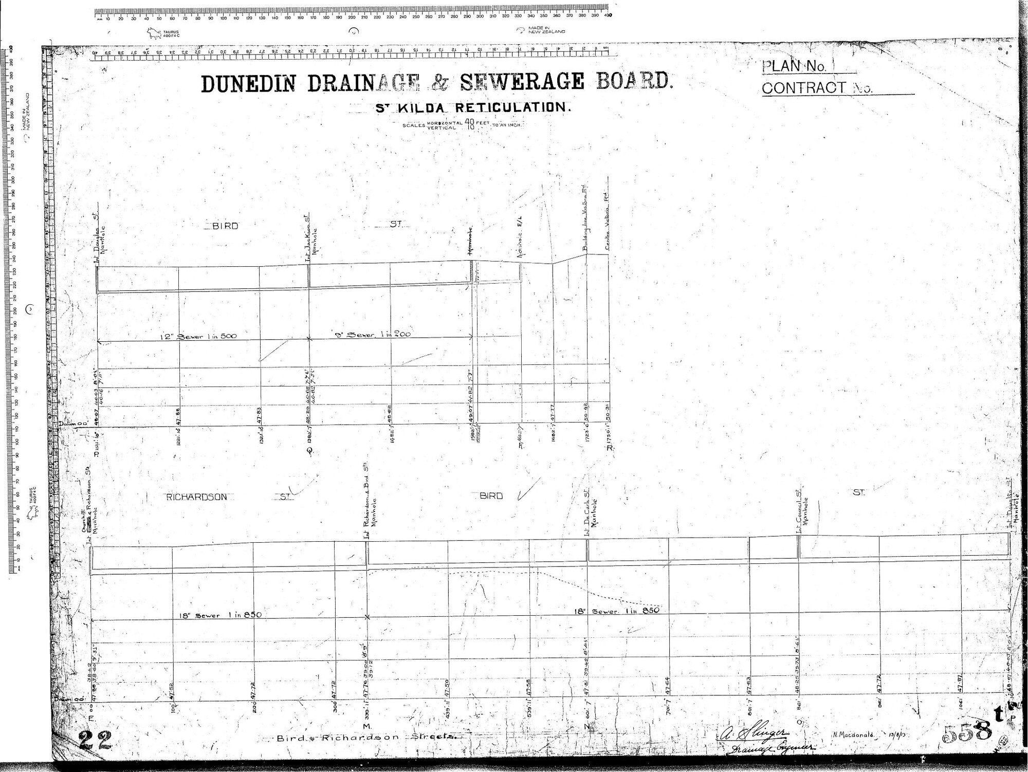 St. Kilda Reticulation - Bird Street and Richardson Street