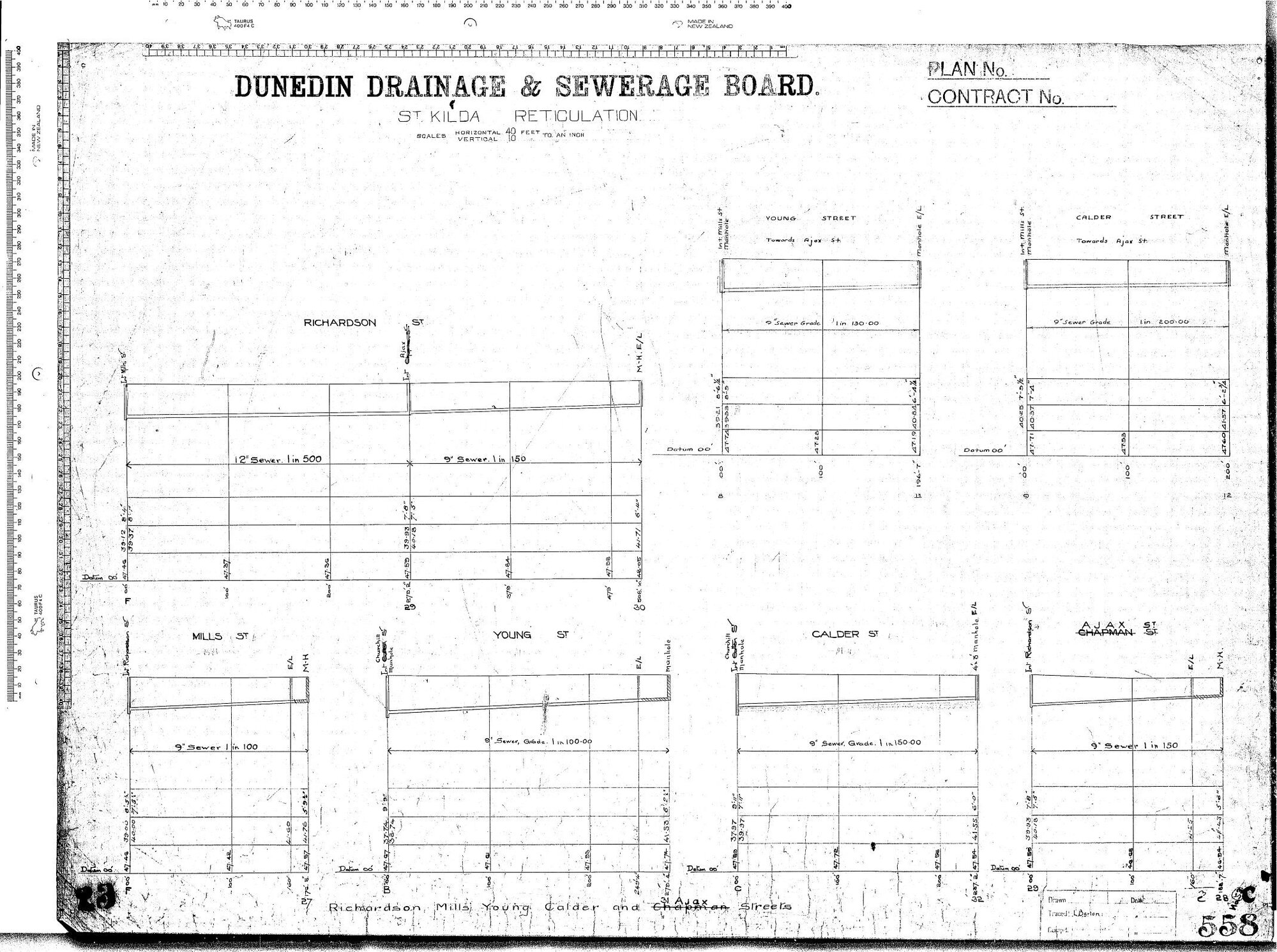 St. Kilda Reticulation - Richardson Street, Mills Street, Young Street, Clader Street and Ajax Street