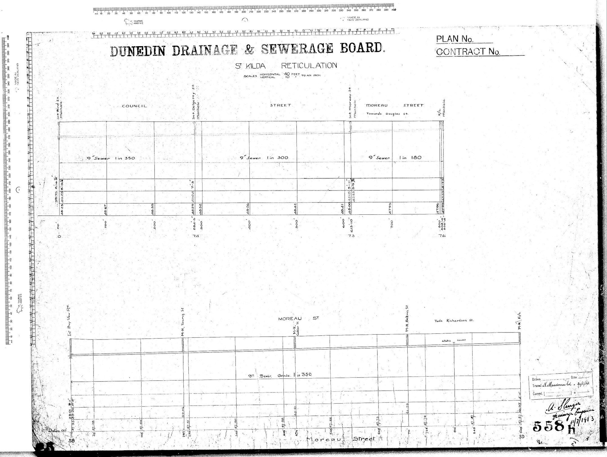 St. Kilda Reticulation - Moreau Street