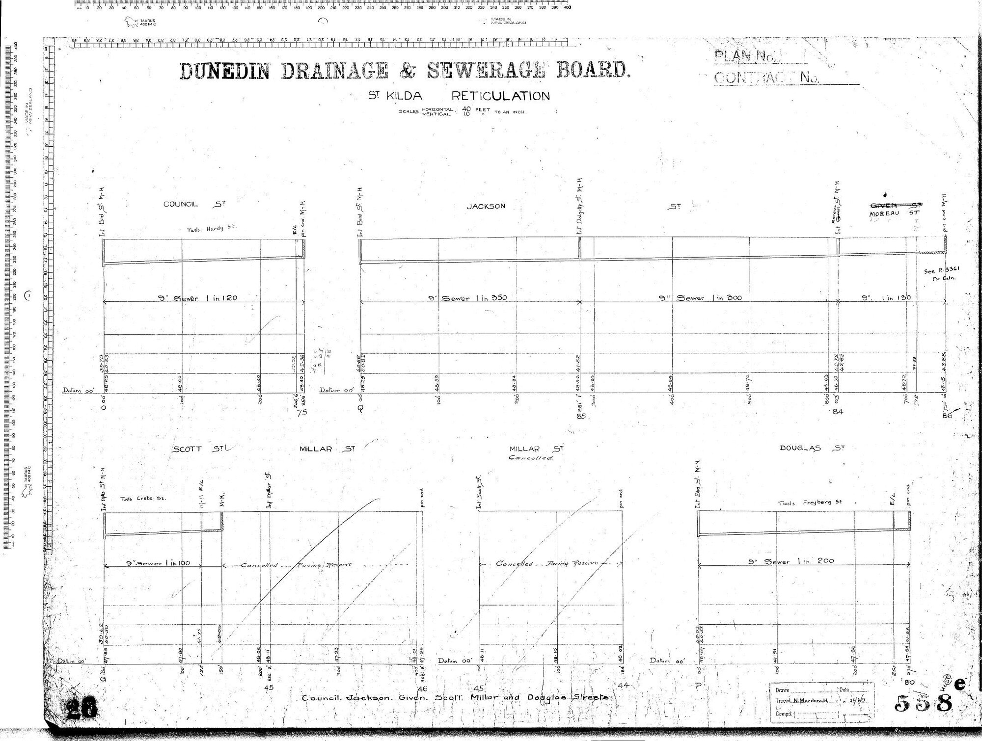 St. Kilda Reticulation - Council Street, Jackson Street, Given Street, Scott Street, Millar Street and Douglas Street