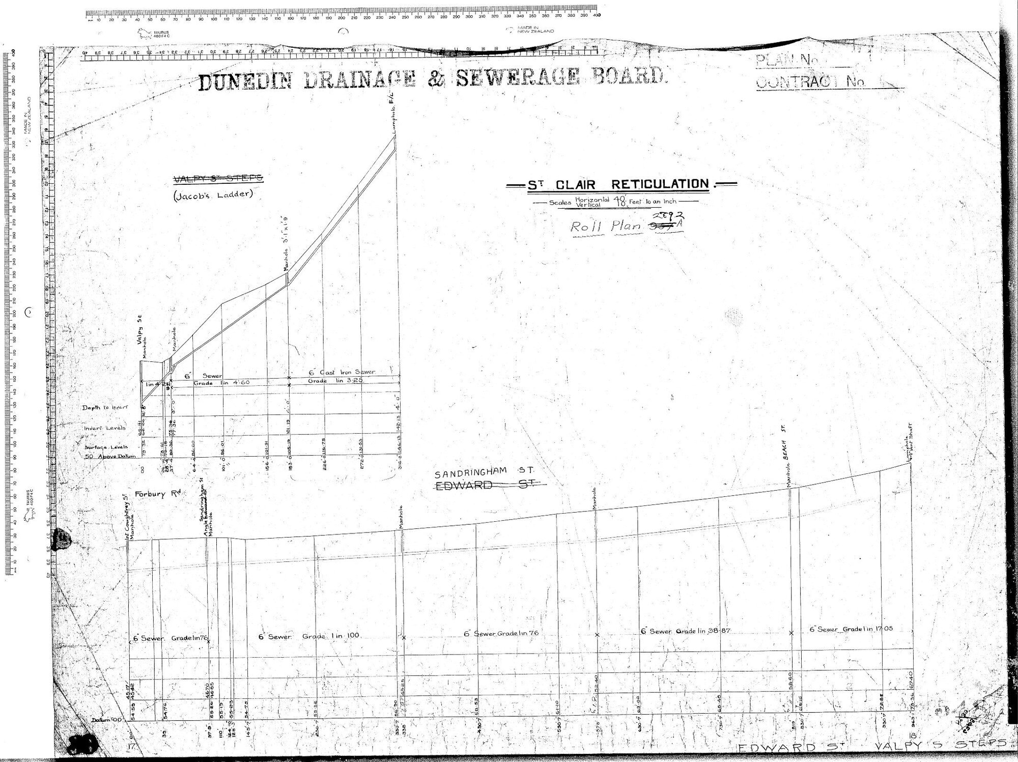 St. Clair Reticulation - Edward Street and Valpy's Steps