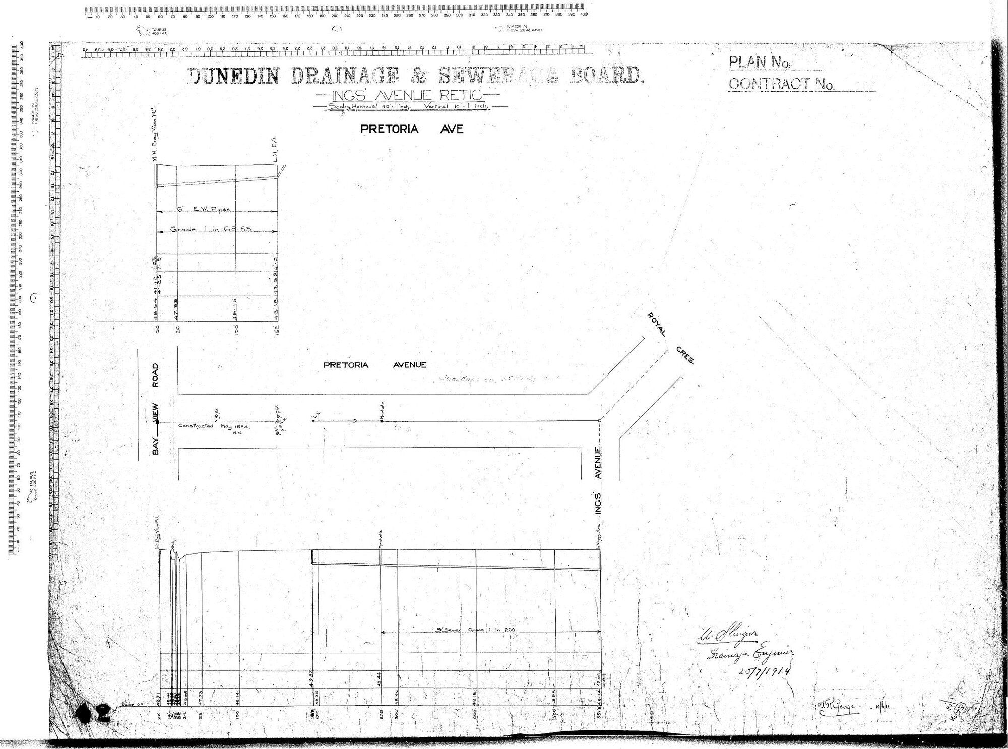 Ing's Avenue Reticulation - Pretoria Avenue
